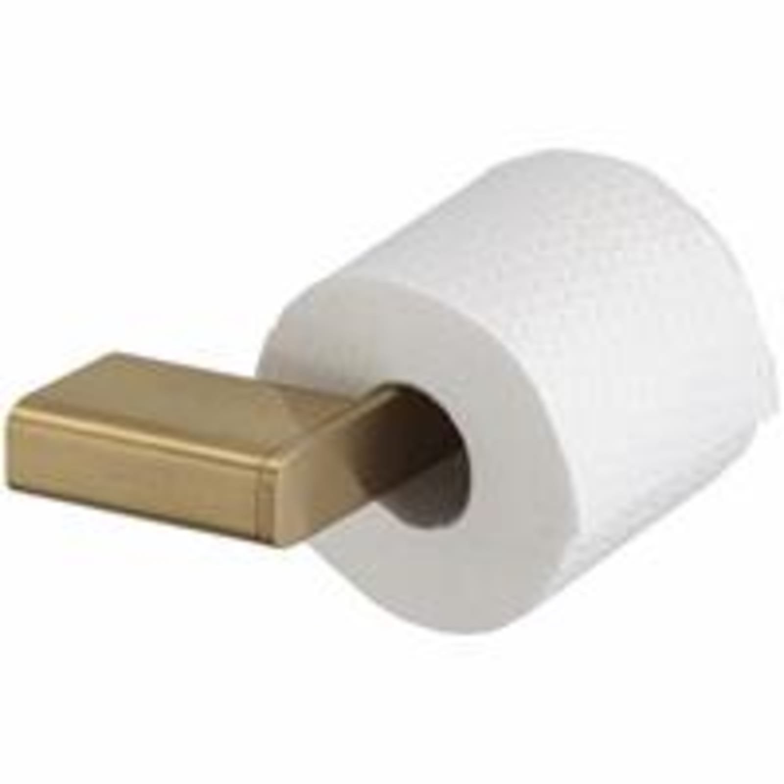 Geesa Shift toiletrolhouder zonder klep, geborsteld goud , rechts
