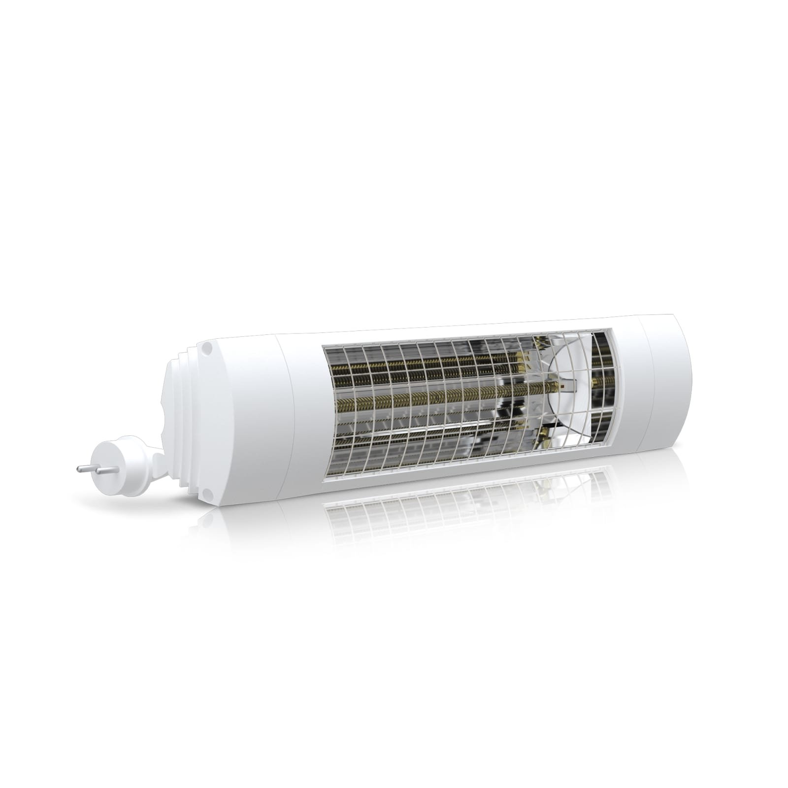 Etherma EXO COMFORT infraroodstraler RF, 1800W, hxbxd 110x540x76 (164 incl. houder), wit RAL 9016