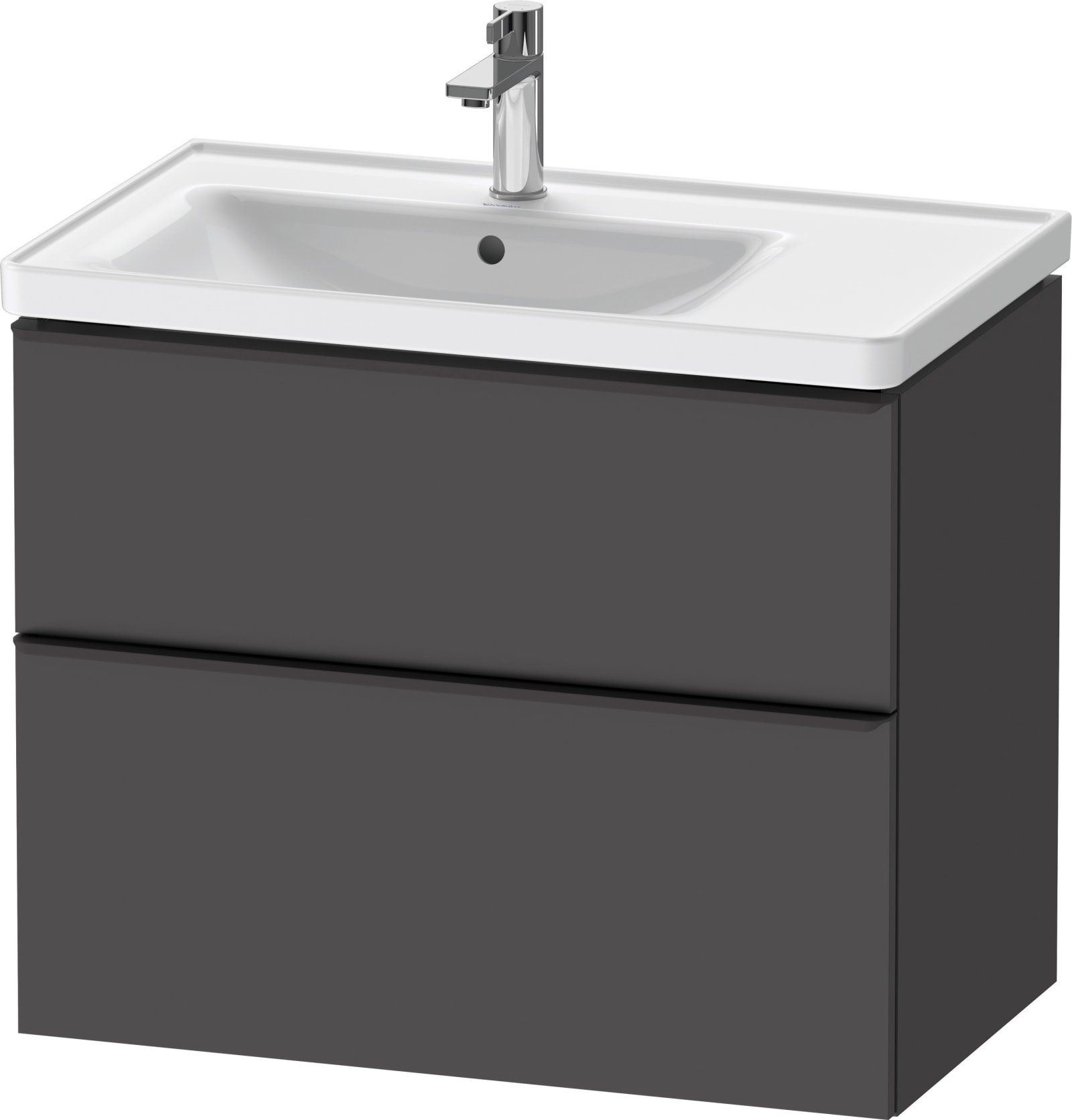 DURAVIT D-Neo Wastafelonderbouw hangend Grafiet Mat (1200895325)