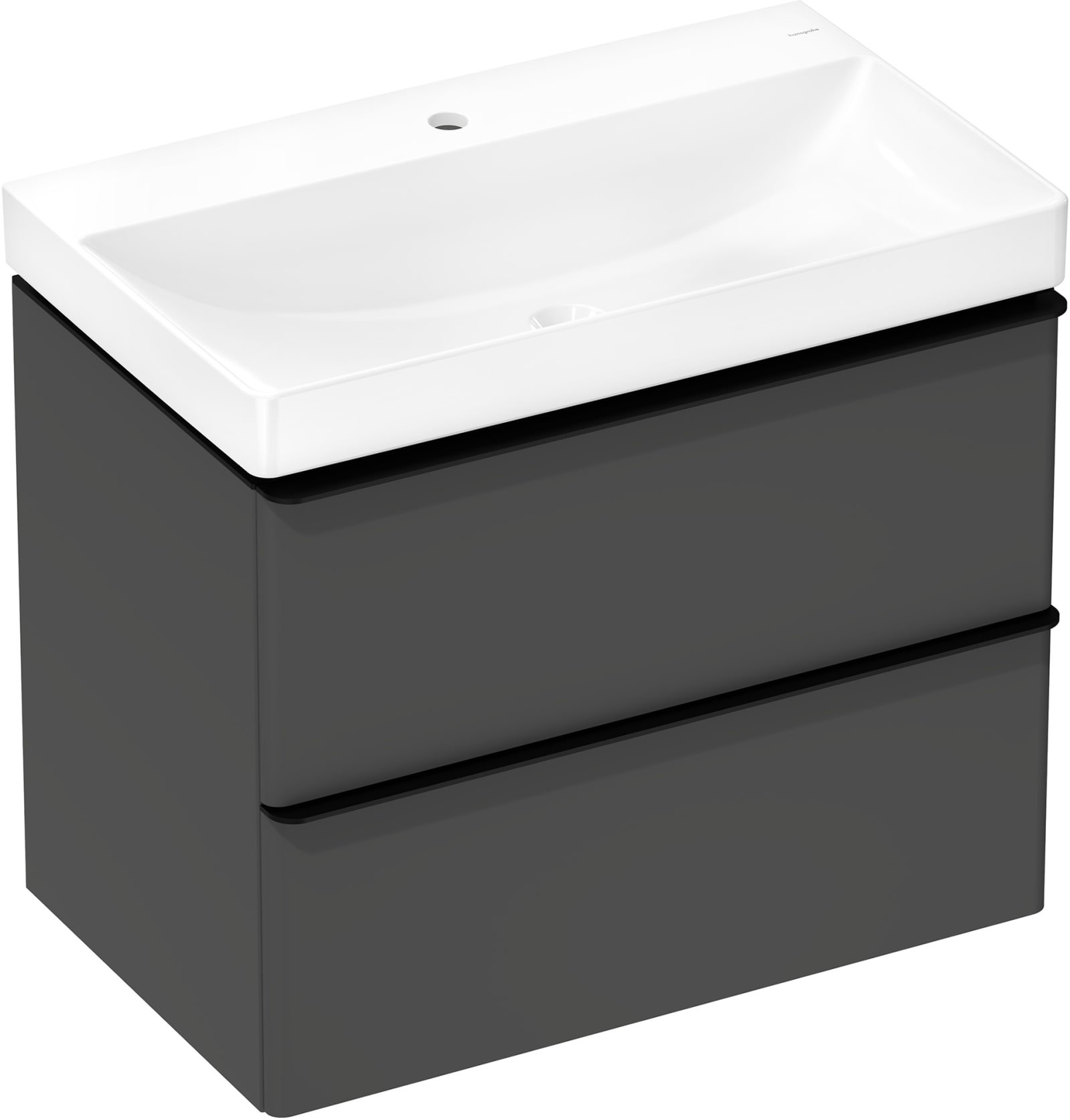 Hansgrohe Xelu Q SET meubel + wastafel 780x475 DGM 2 lades, grepen mz