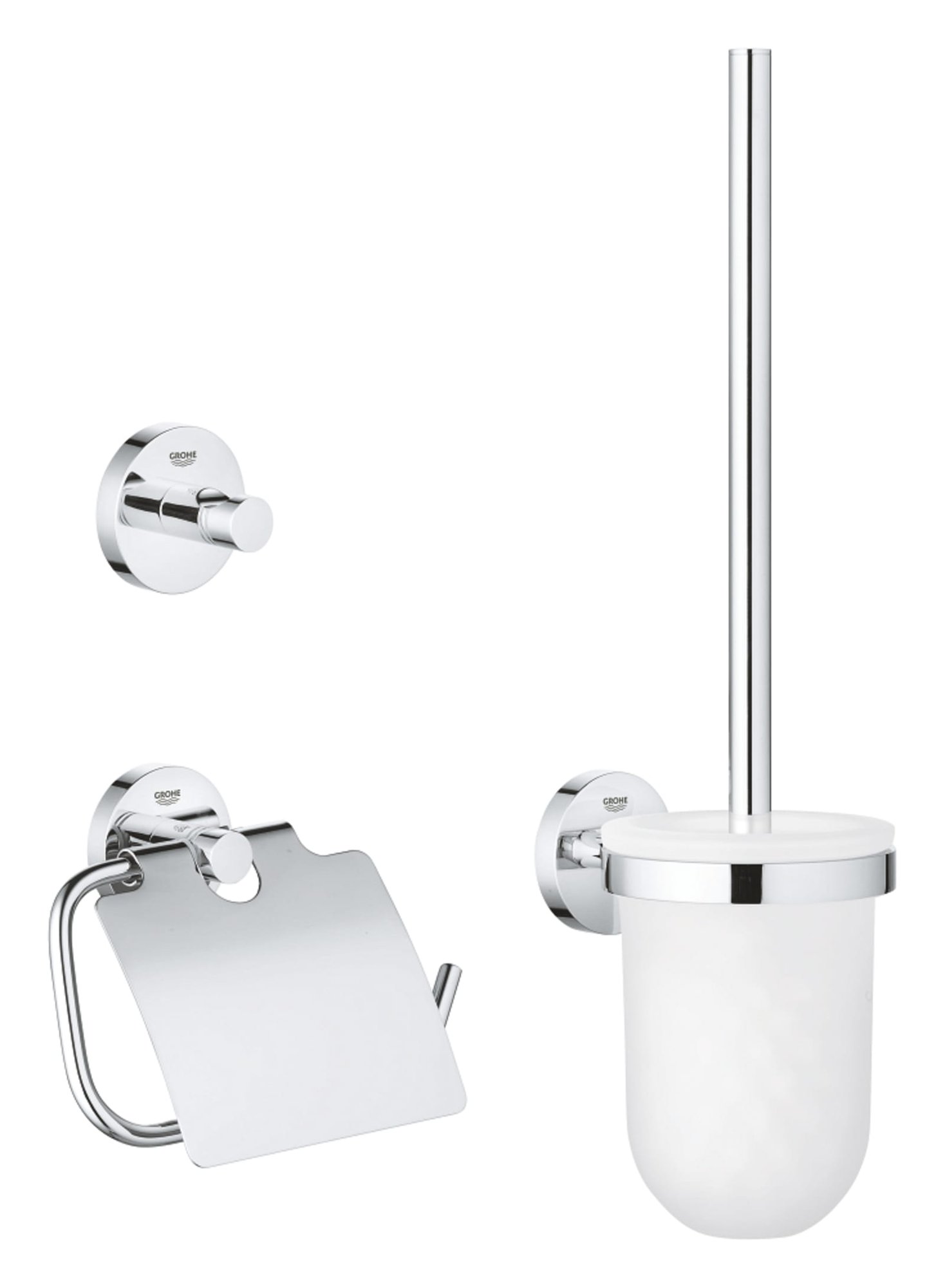 Grohe Start accessoires set 3-in-1, chroom
