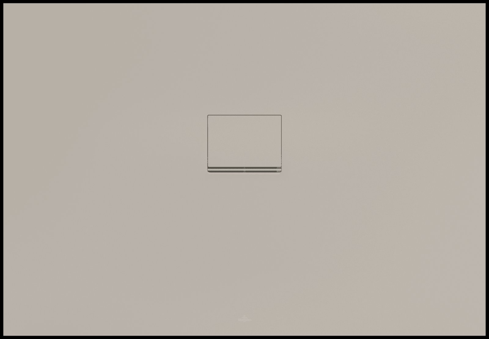 Squaro Infinity Douchevloer 1300x900 Quaryl® 1390SQI2IV-AL
