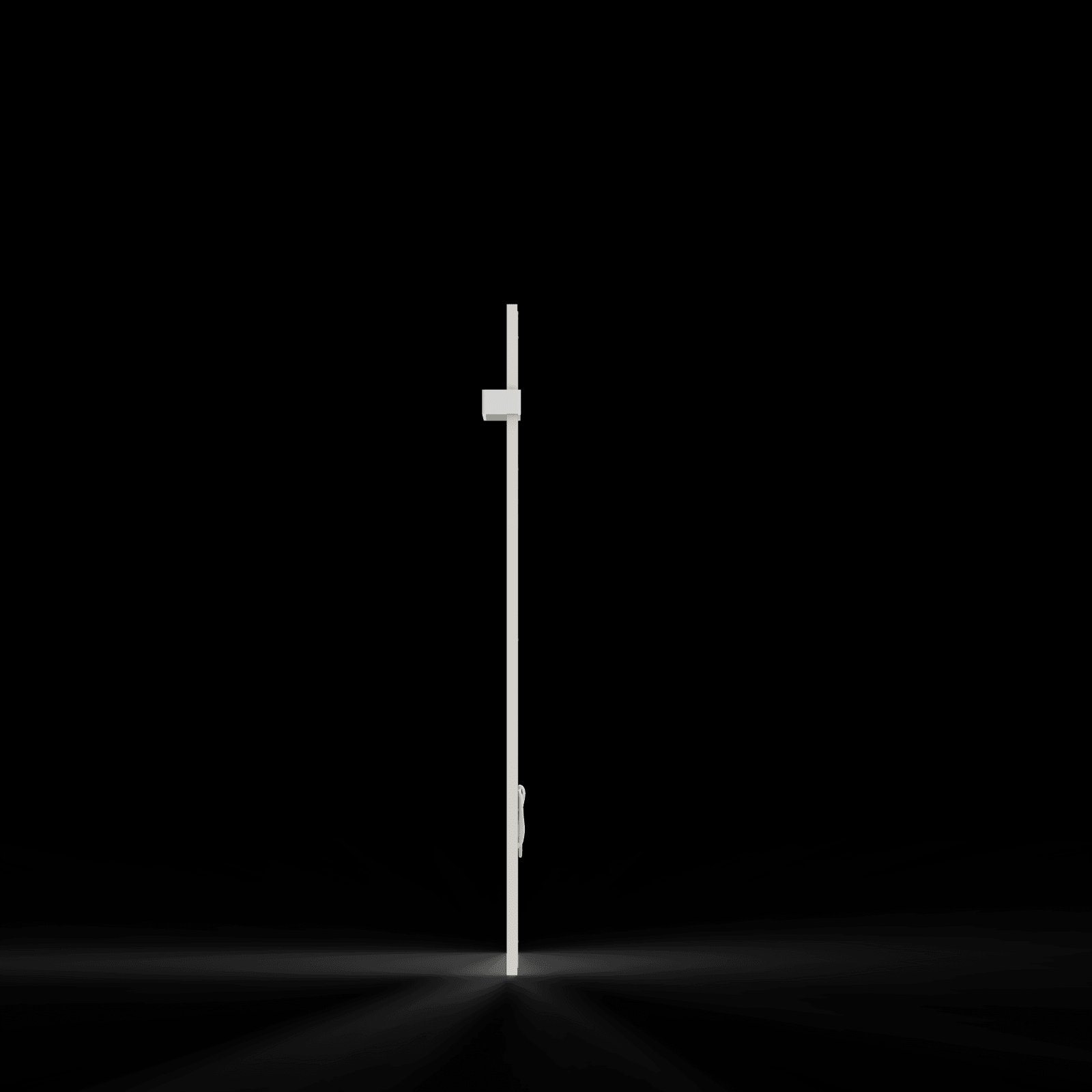 Infraroodpaneel badkamer, wit metaal, 62x124.5cm, 500W, 230V