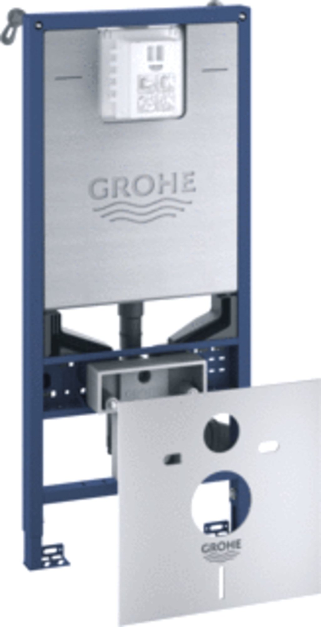 Grohe Rapid SLX 3-in-1 installatiesysteem wc-element 6L 1,13m installatiehoogte, met wandbevestiging en isolatiemateriaal