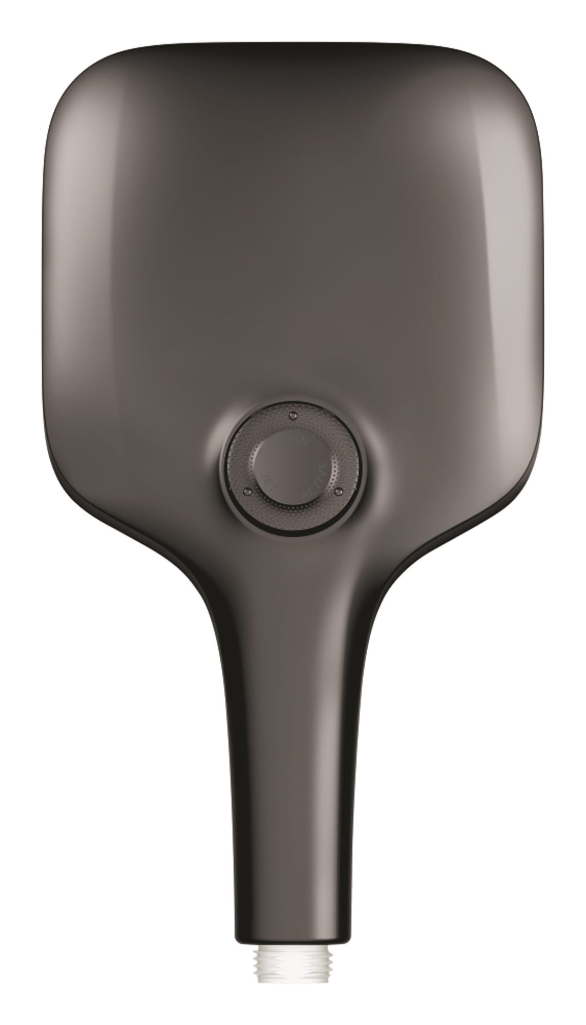 Grohe Rainshower SmartActive Cube handdouche 130mm, 9.5l/min, 3 straalsoorten, antikalksysteem, doucheslang, hard graphite