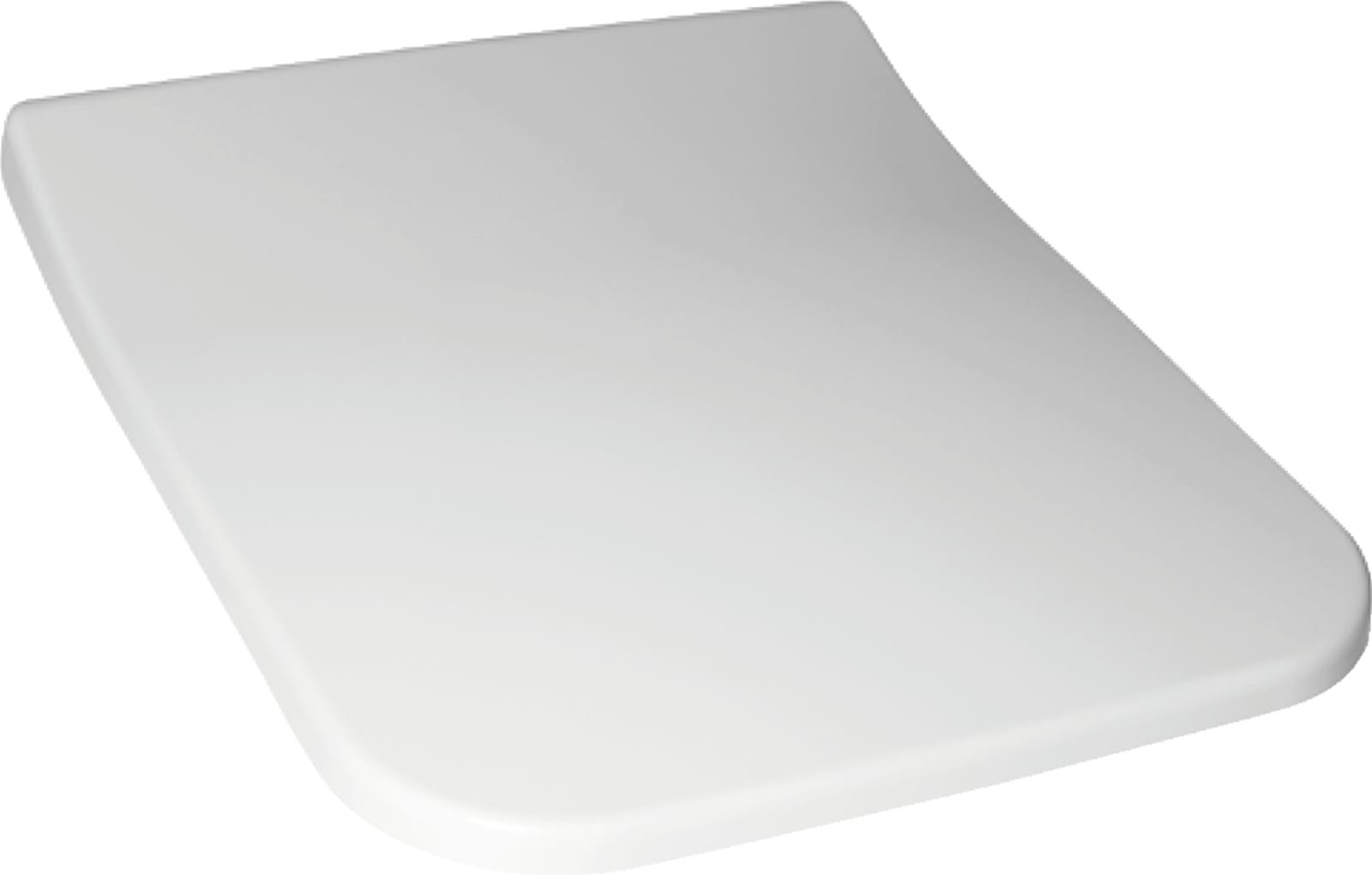 Villeroy & Boch, Architectura SlimSeat met RVS soft close scharnier met quick release. Kleur wit.