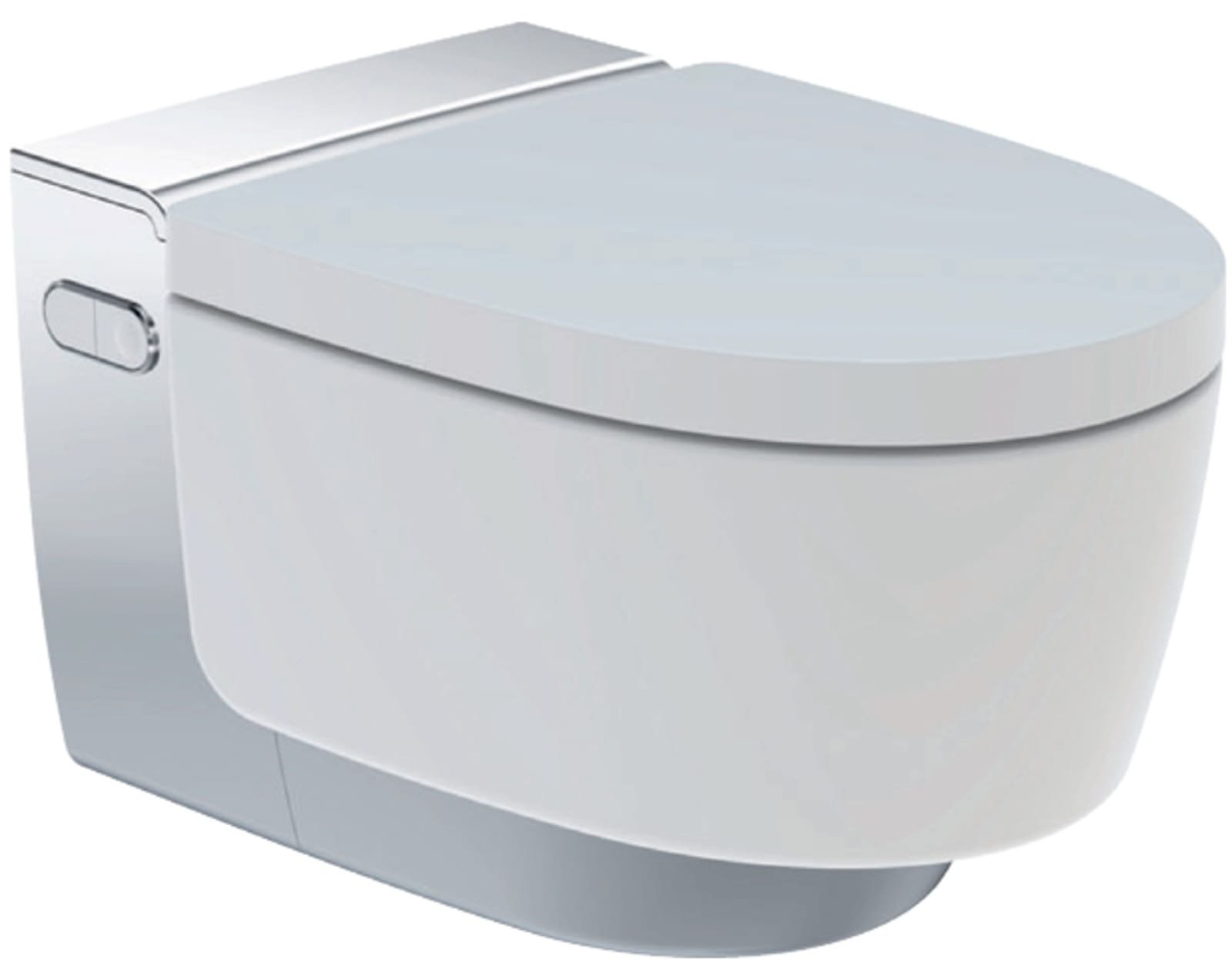 Geberit AquaClean Tuma Comfort wc-zitting, wit glas