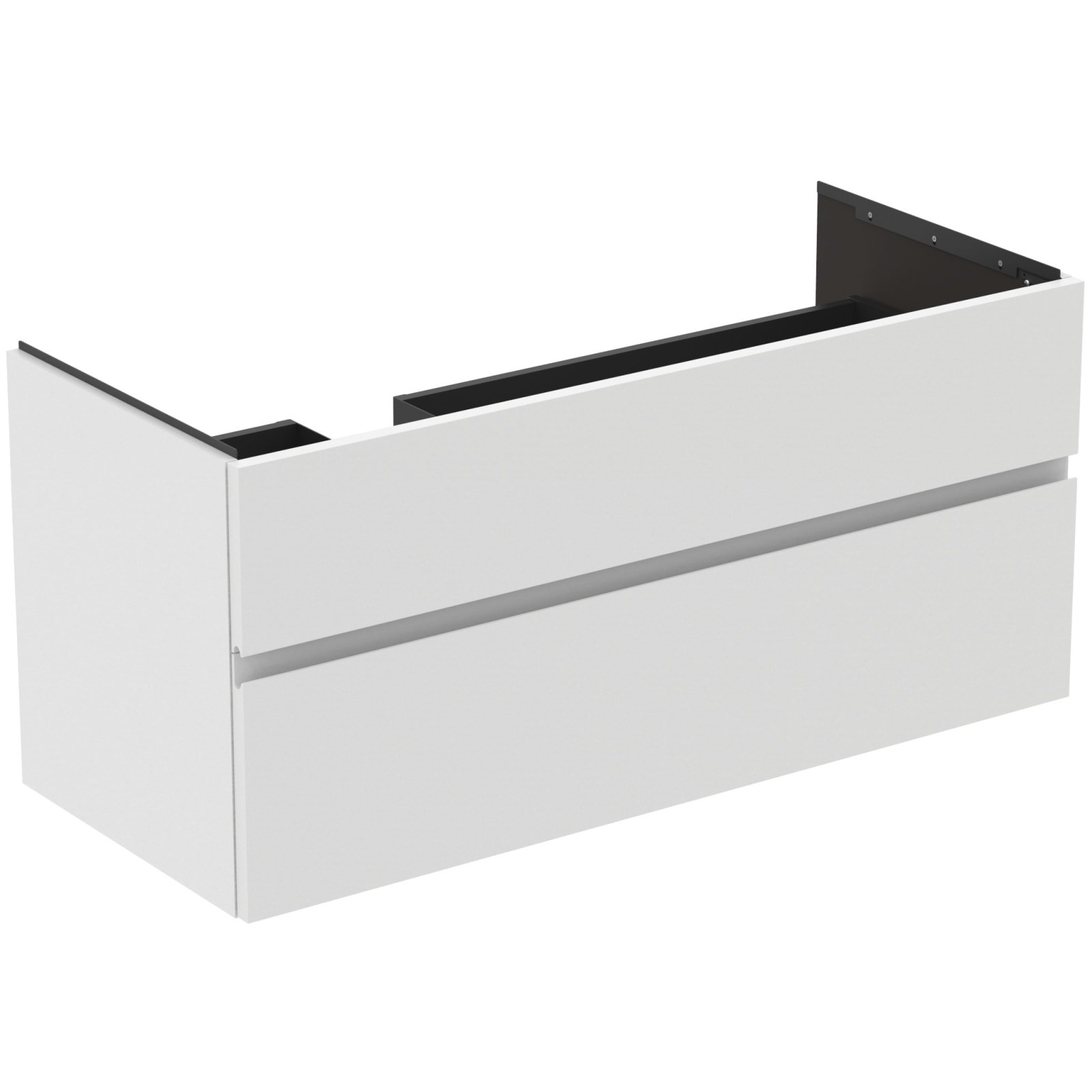 FINESSE | WASTAFELMEUBEL 1200X505X550 MM MATT WHITE, 2 LADEN (LINKS)