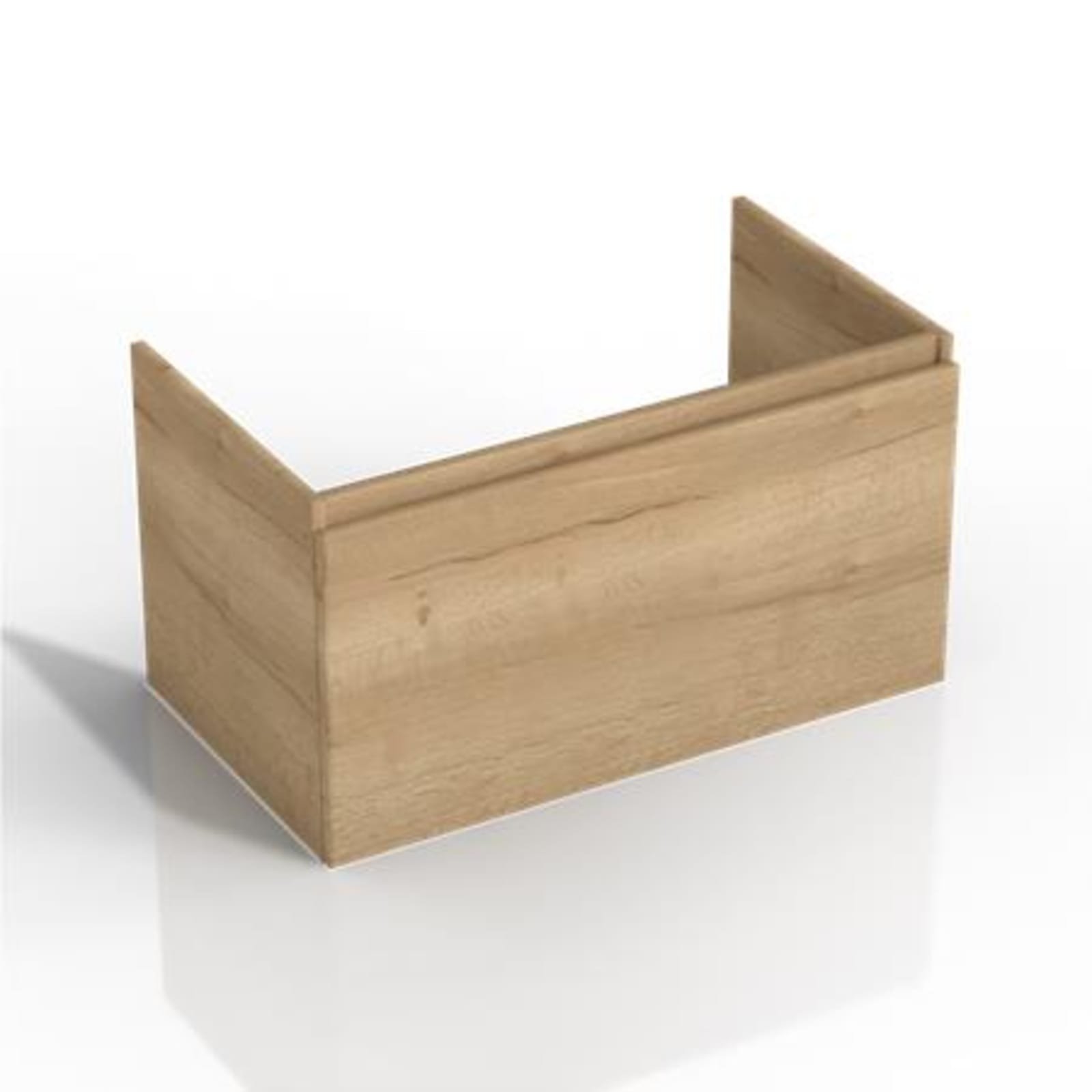 Detremmerie Vive Exclusif Onderkast (80 x 45 cm) met 1 lade greeploos - Nature Oak (421)