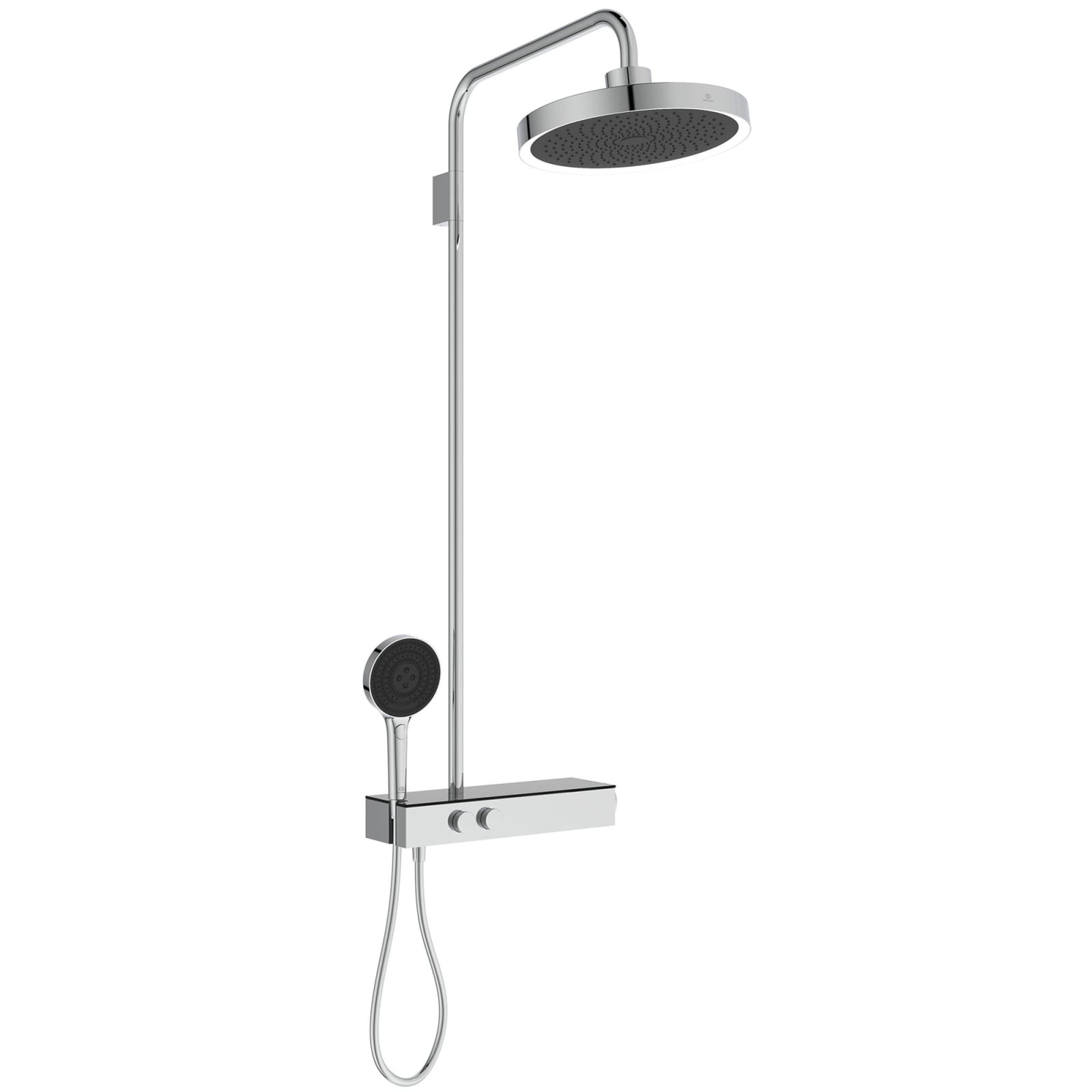 CERATHERM SOLOS | DOUCHESYSTEEM 434X682X1211 MM CHROOM, 12 L/MIN