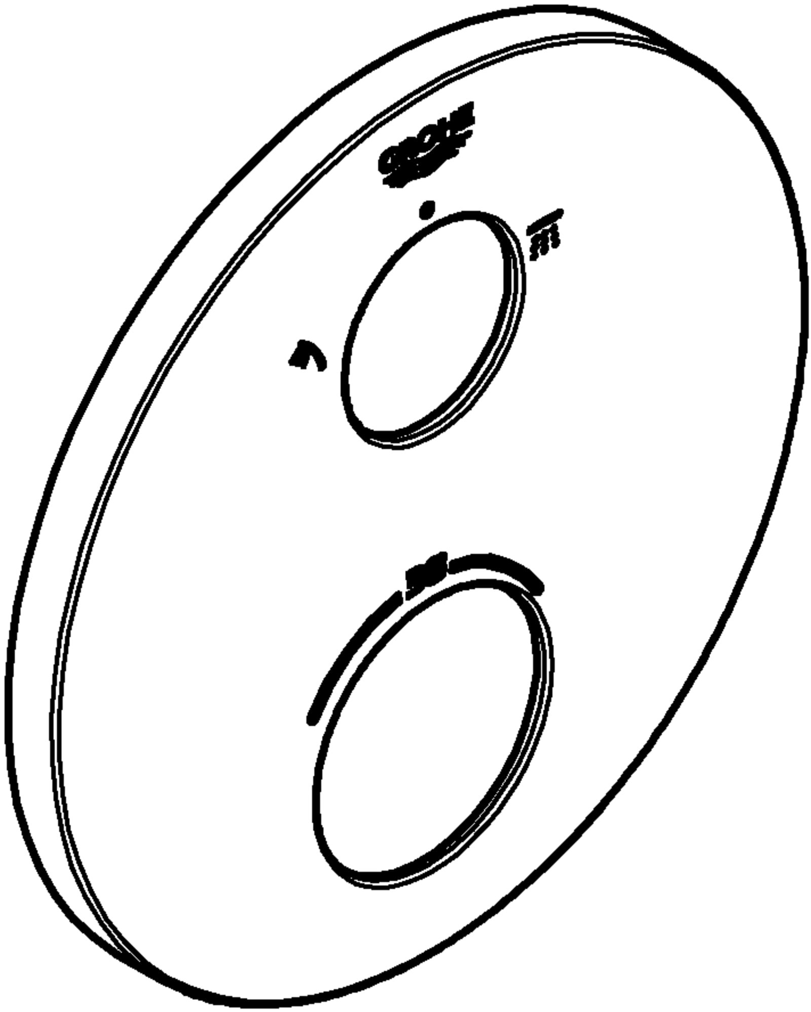Grohe rozet 49074DC0