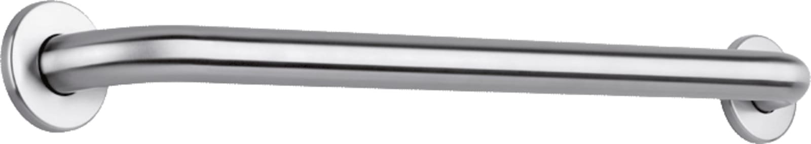 Delabie, Handgreep aangepast sanitair, Basic, greep, 600mm lengte, 32mm diameter, RVS, mat gepolijst
