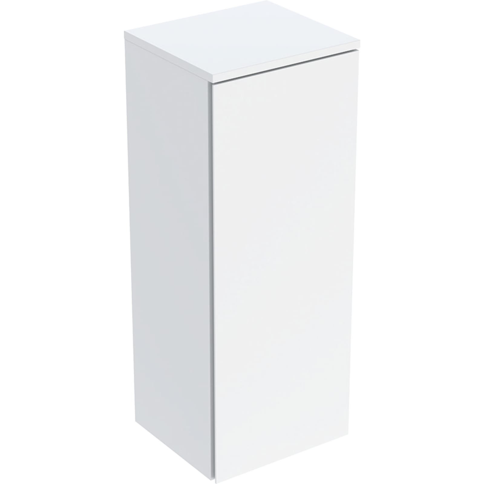 Geberit Renova Plan Halfhoge zijkast met deur B33*H65cm Wit