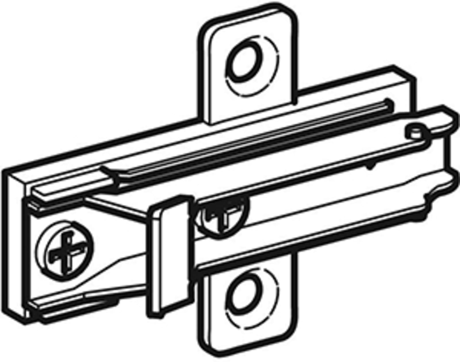 Sph AC Front Ondiepe hogekast Wit