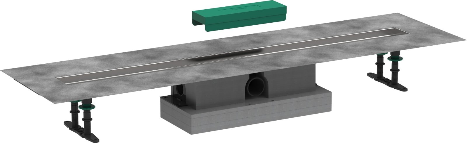 Hansgrohe uBox universal compl.set standaard installatie - 1000 te betegelen