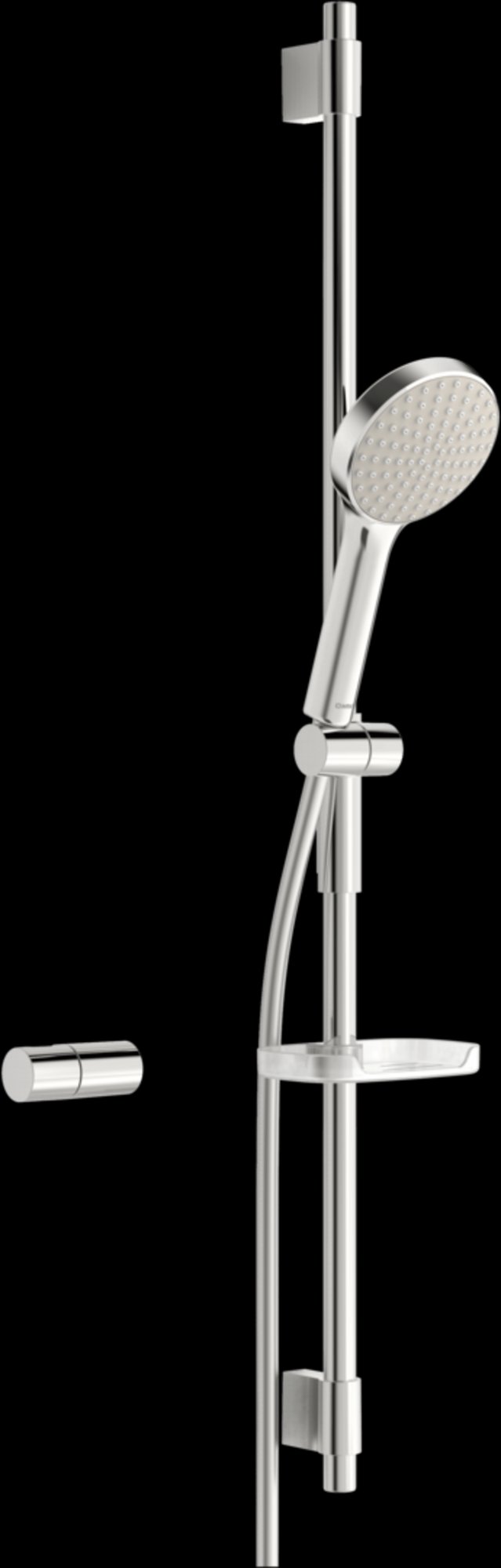 HANSA ACTIVEJET doucheset, 1 str, Ø120mm, max.970 mm, met zeepschaal