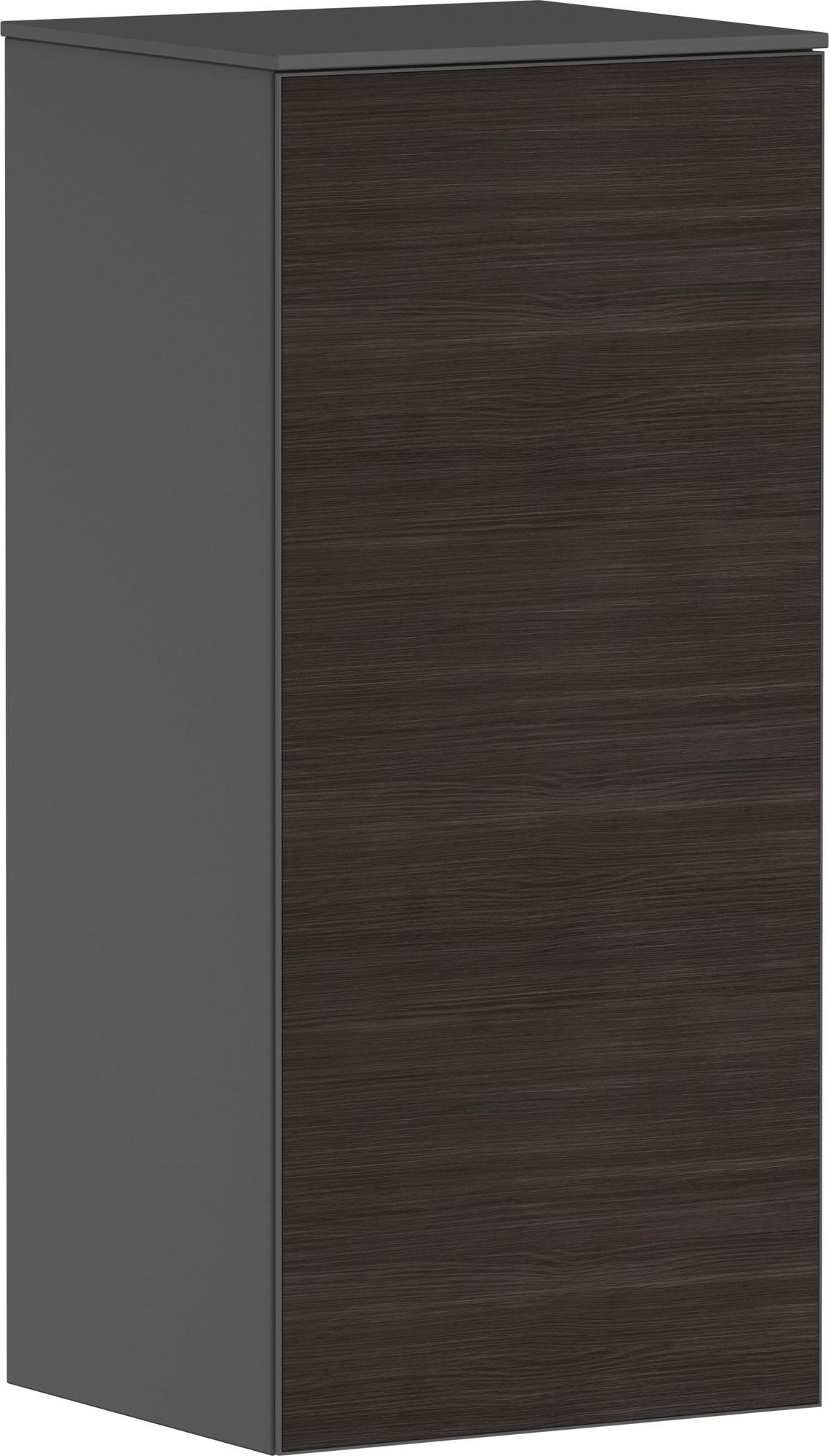 Hansgrohe Xevolos E half hoge kast Slate Matt Grey 400/360, scharnier links (1200771462)