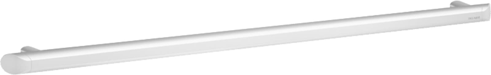 Delabie, Handgreep aangepast sanitair, Be-Line, greep, recht, 900mm lengte, 35mm diameter, aluminium, wit