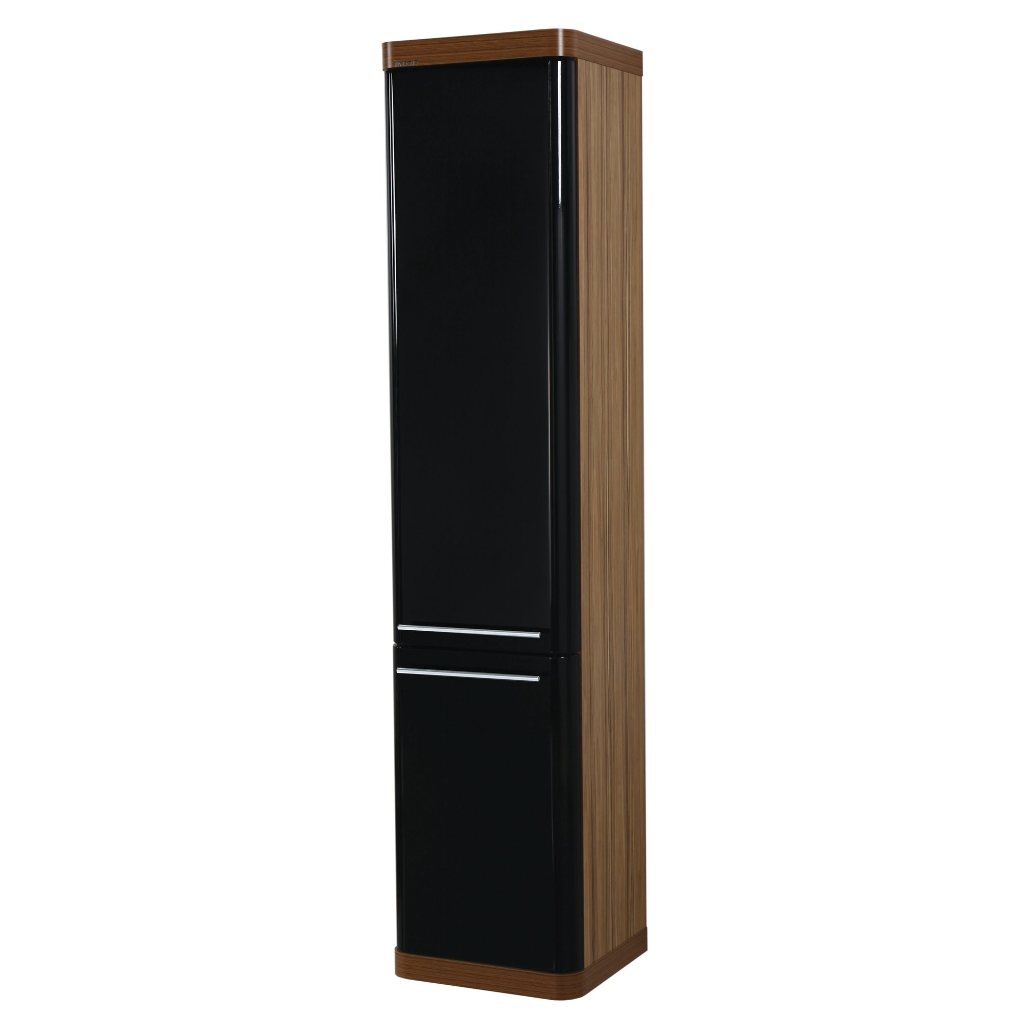 CREAVIT PIANO 100 KOLOMKAST (40X180X35CM) - ZWART-BRUIN