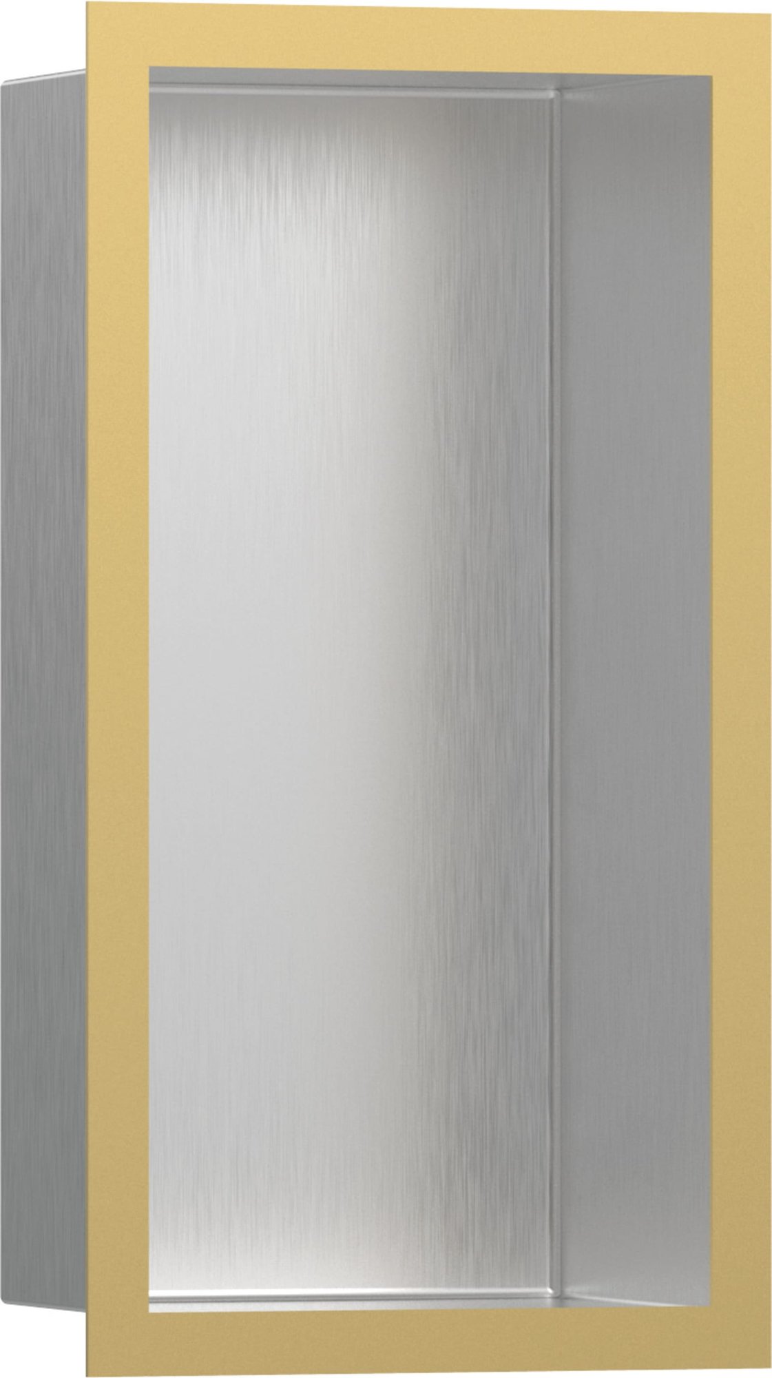 Hansgrohe XtraStoris Individual wandbox RVS met designframe 300/150/100 Polished Gold Optic