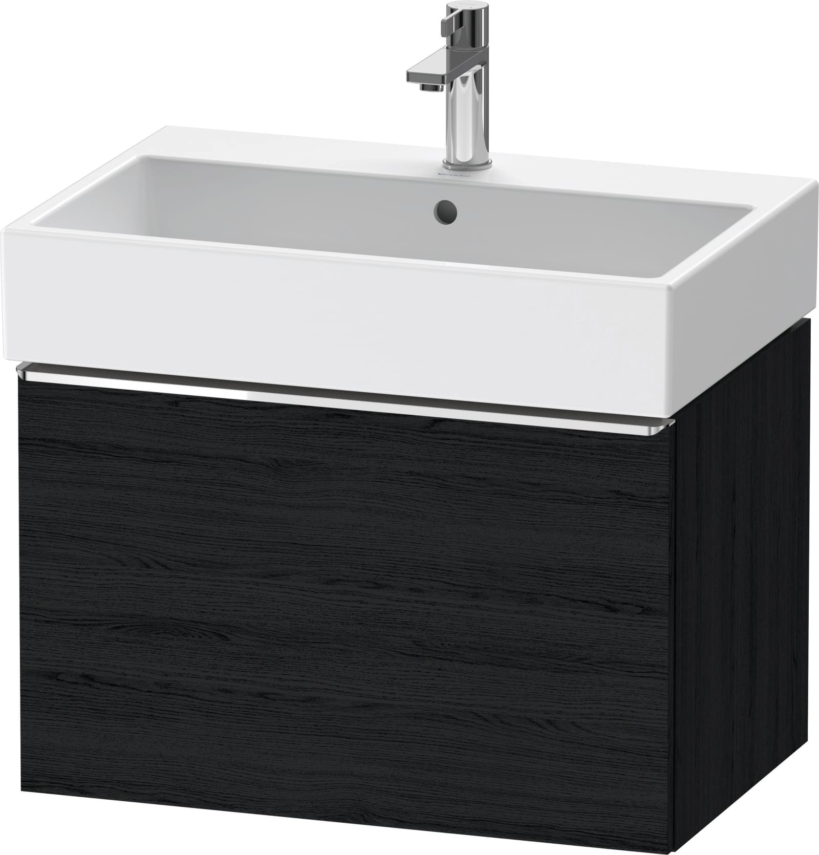 DURAVIT D-Neo Wastafelonderbouw hangend Eiken zwart Mat (1200897644)