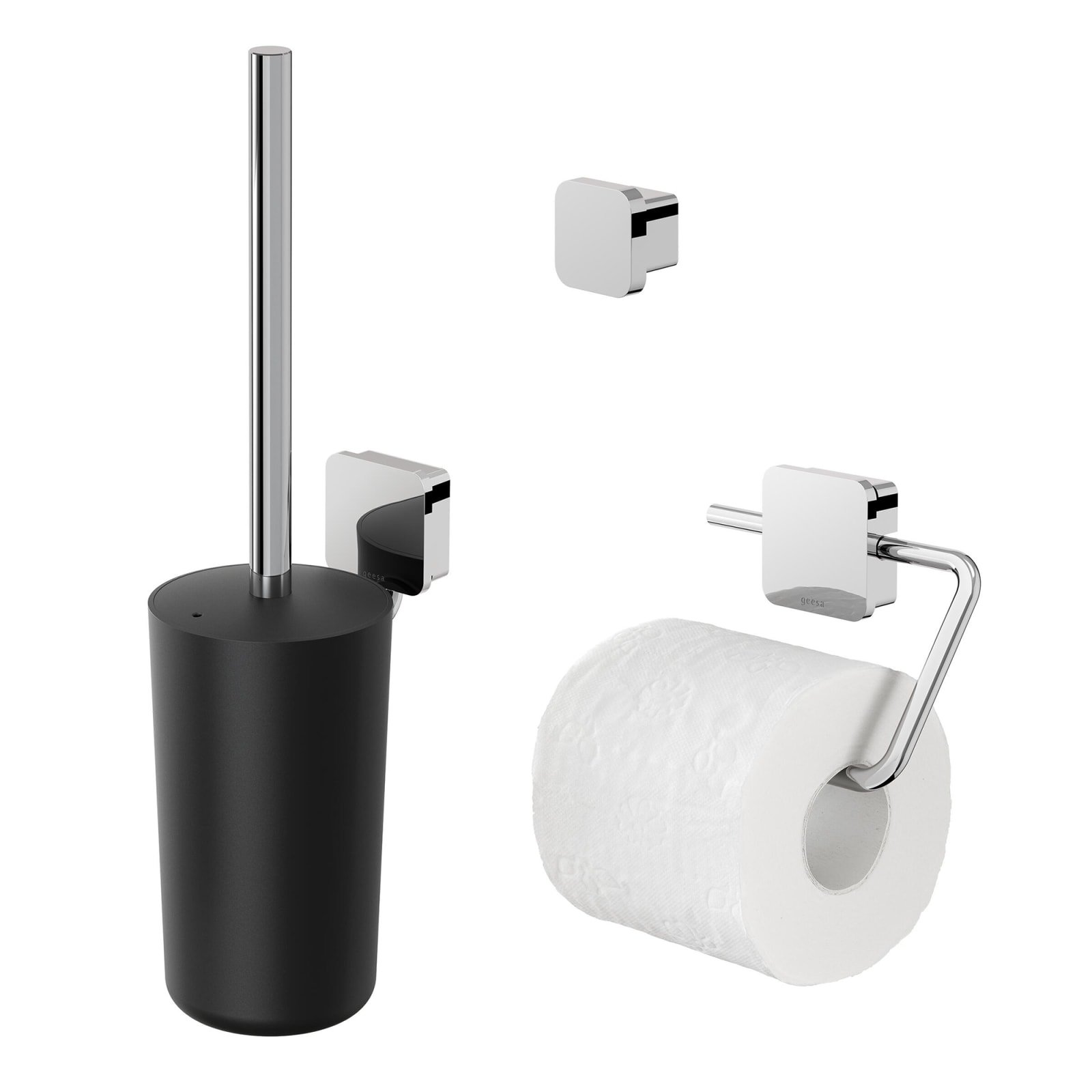 Geesa Topaz Toiletaccessoireset - Chroom