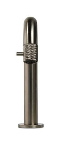 Blue Label Viby facet fonteinkraan laag model, geborsteld nikkel thumbnail 2