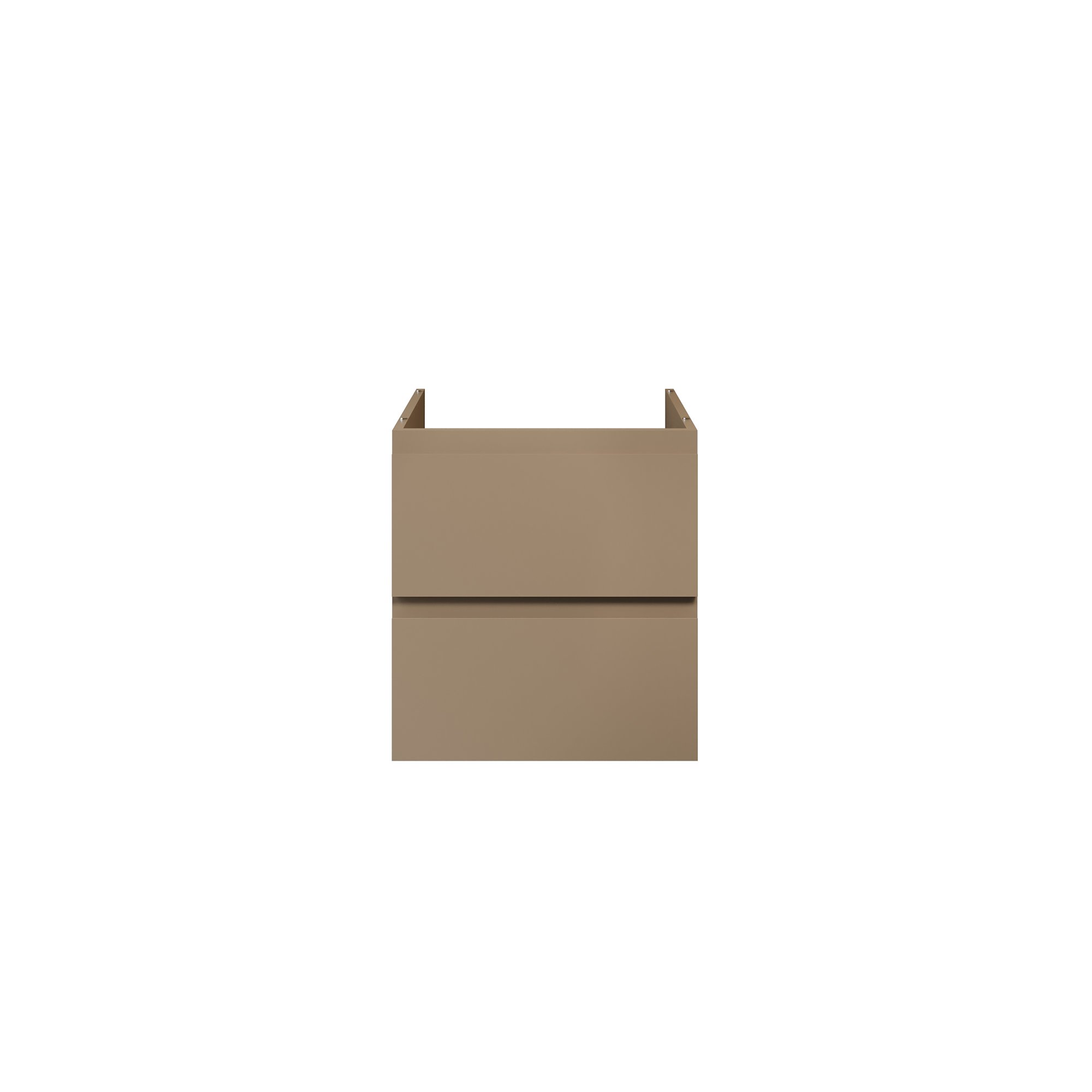 ALONI SALLY XL WASTAFELONDERKAST - 2 LADES - SOFTCLOSE - GREEPLOOS - 56X60X45,3 CM - ZAND