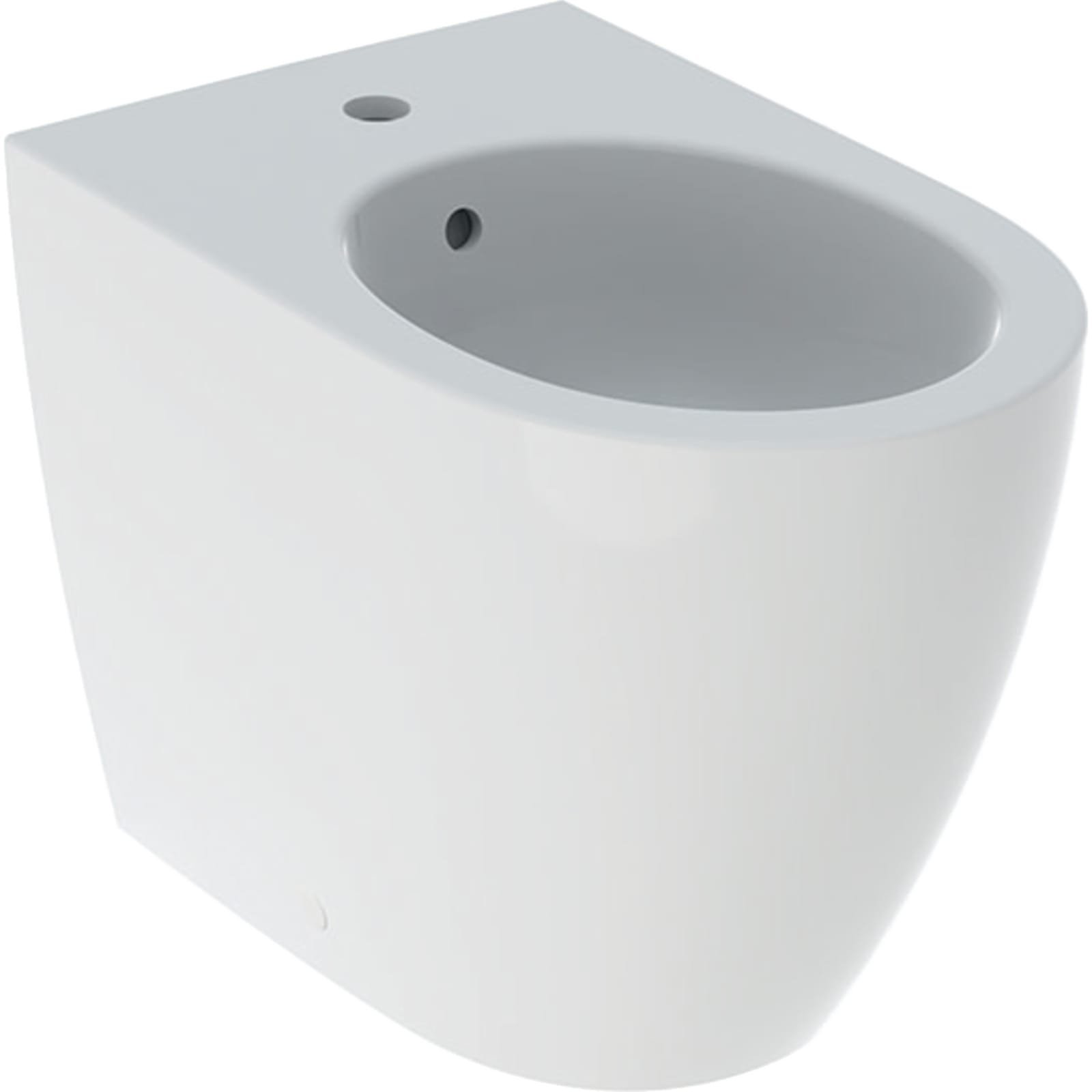 Geberit iCon staand bidet BTW gesloten vorm 41cm m/ol wit