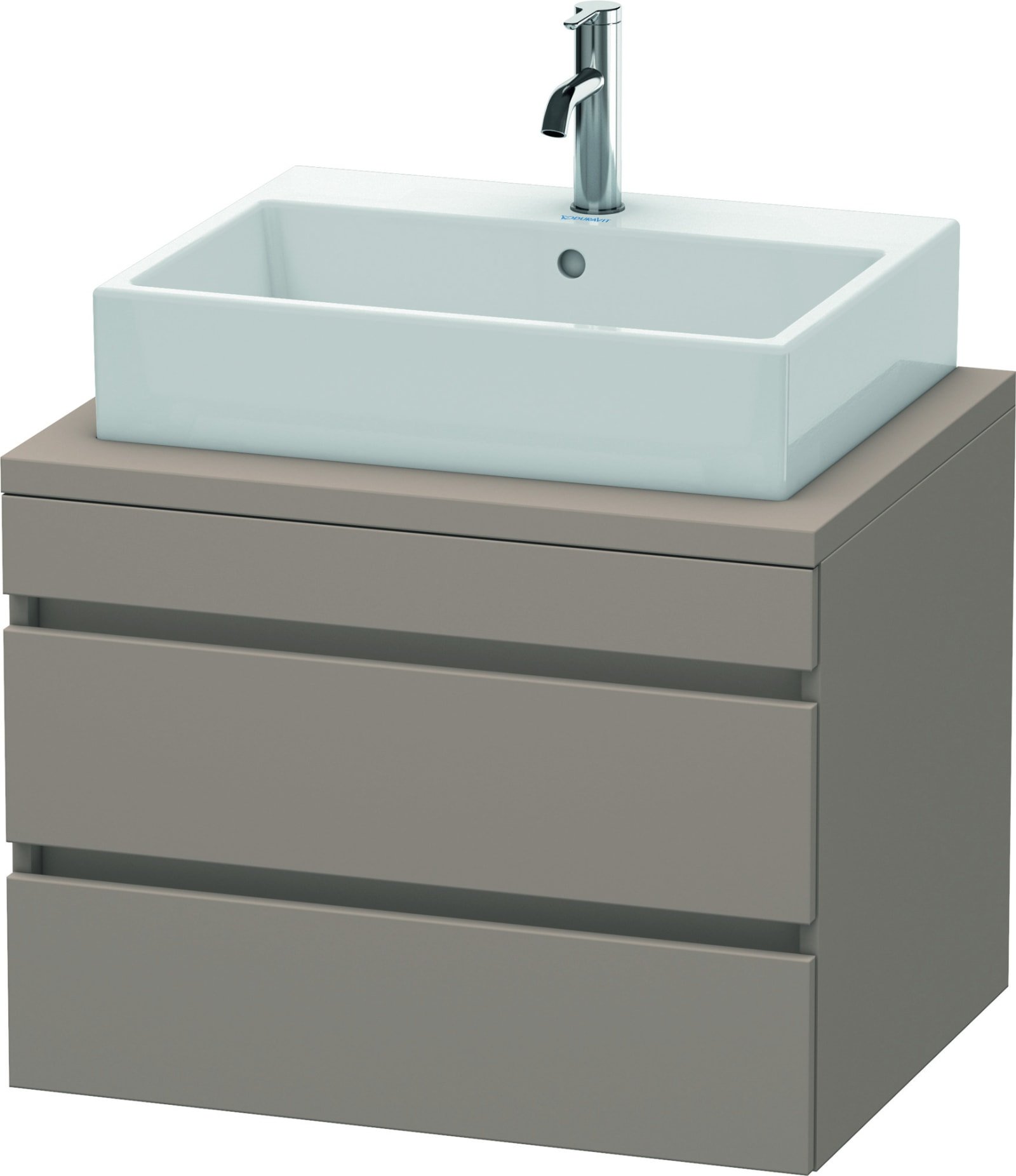 Duravit Wastafelonderbouw DuraStyle 548 x 700x 512 Basalt mat (1200290147)