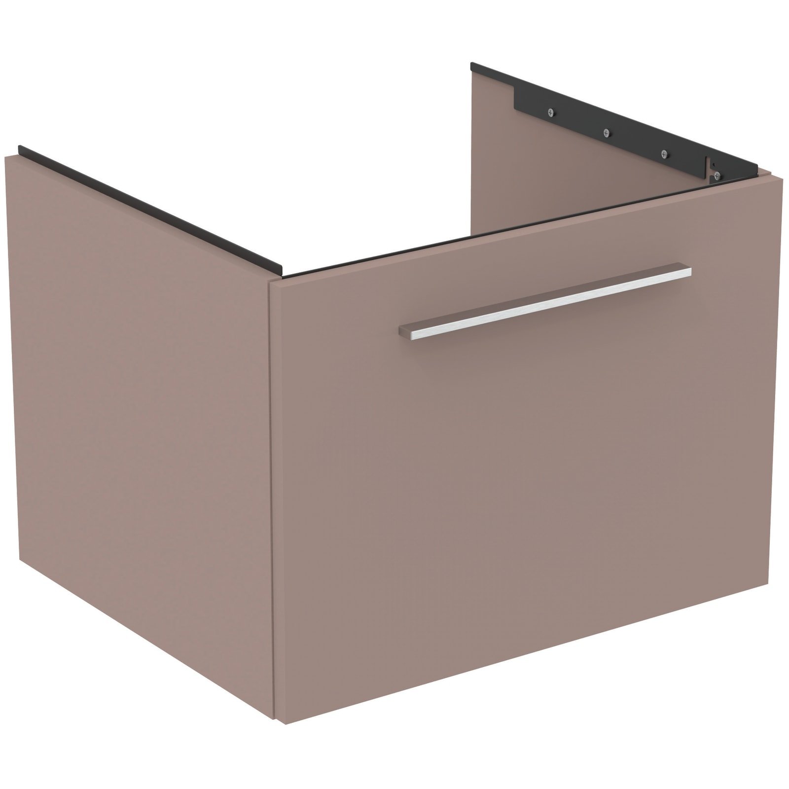 I.LIFE B | WASTAFELMEUBEL 600X505X440 MM MAT GREIGE, 1 LADE
