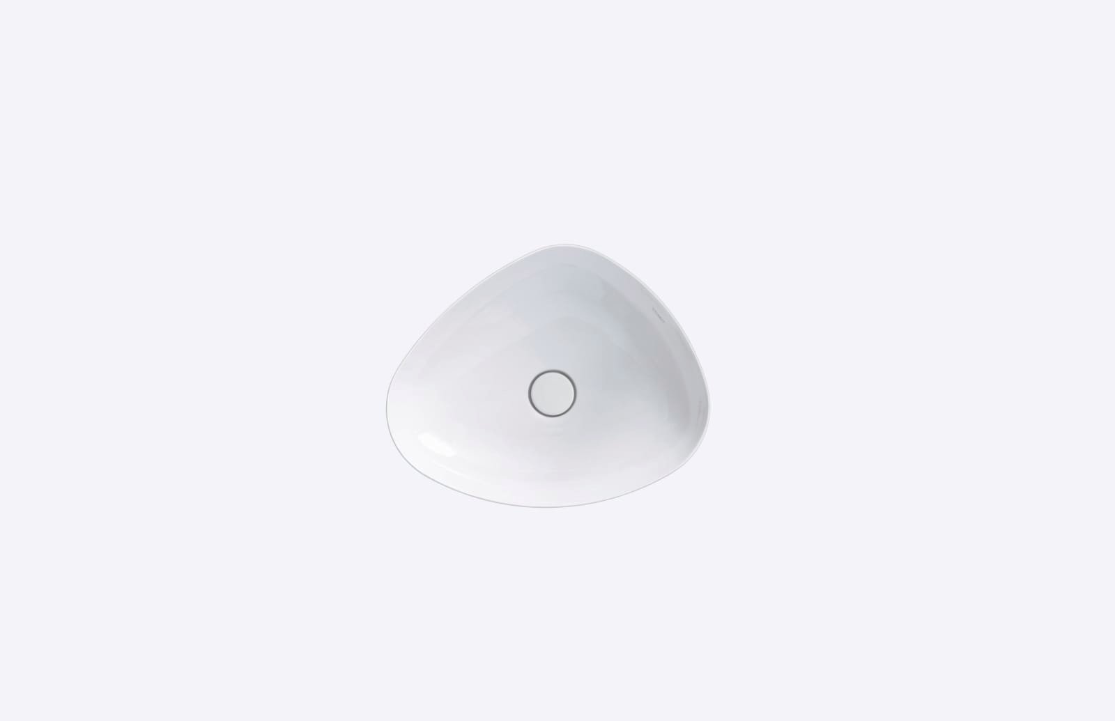 Duravit Cape Cod Opzetwastafel 500 mm Wit Hoogglans, aantal kraangaten per wasplaats: 0 – 2339500000