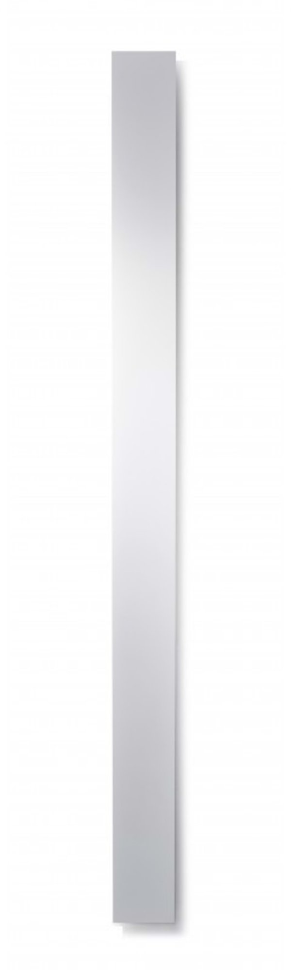 Vasco Beams Mono radiator, afgifte 671W, recht, verticaal, 2 aansluitingen, hxlxd 1800x150x100mm, groen RAL9807