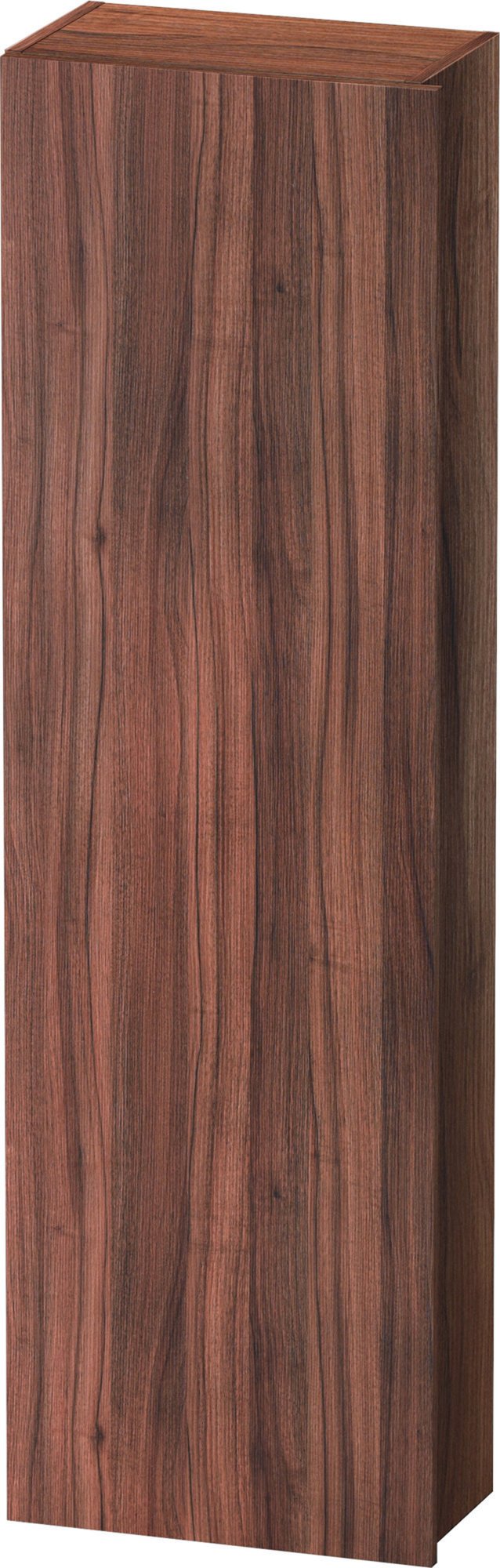 Duravit hoge kast DuraStyle, met openschap en deur 1400-400-240, scharnierzijde links, noten natuur