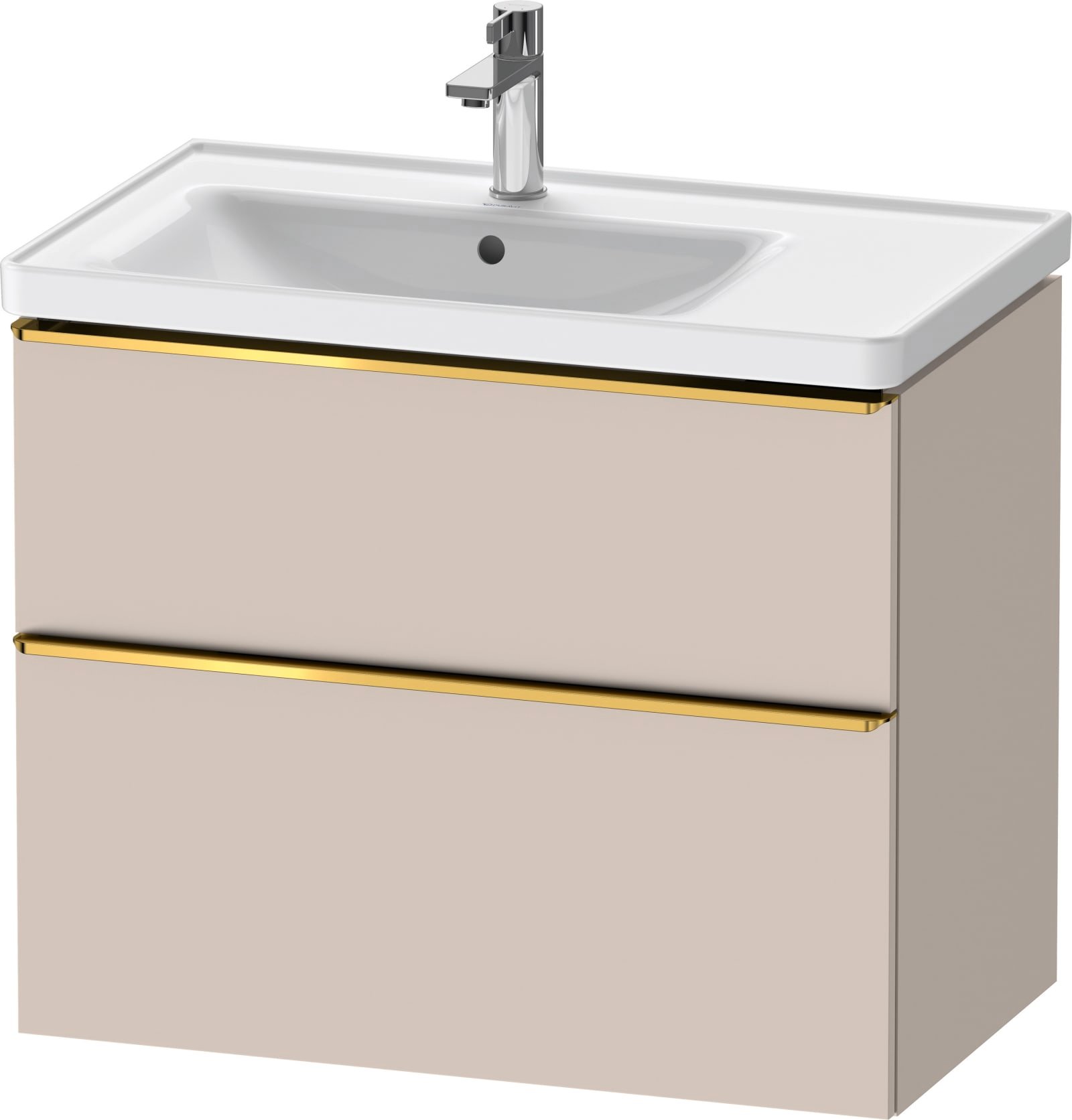 DURAVIT D-Neo Wastafelonderbouw hangend Taupe Mat (1200896208)