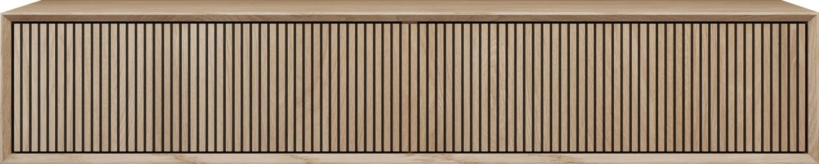LoooX Wooden facet stripes 160cm 2 lades, old grey