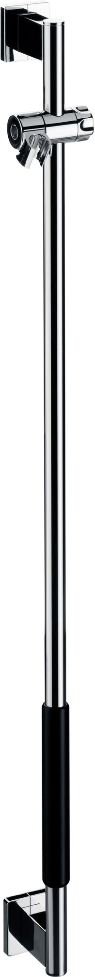 Emco System 2 Douche glijstang, recht, 1103 mm, chroom/zwart