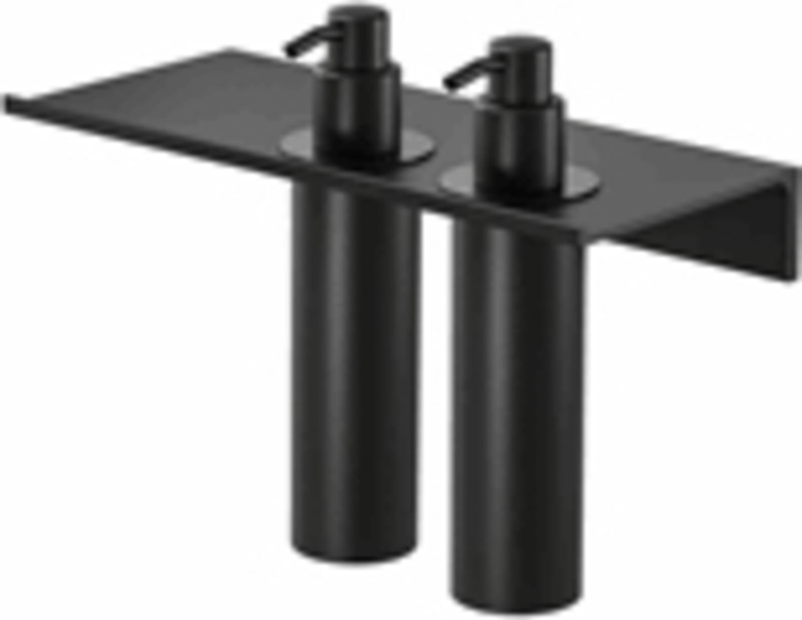 Leev Planchet 40 cm met dispenser multi 200 ml Zwart
