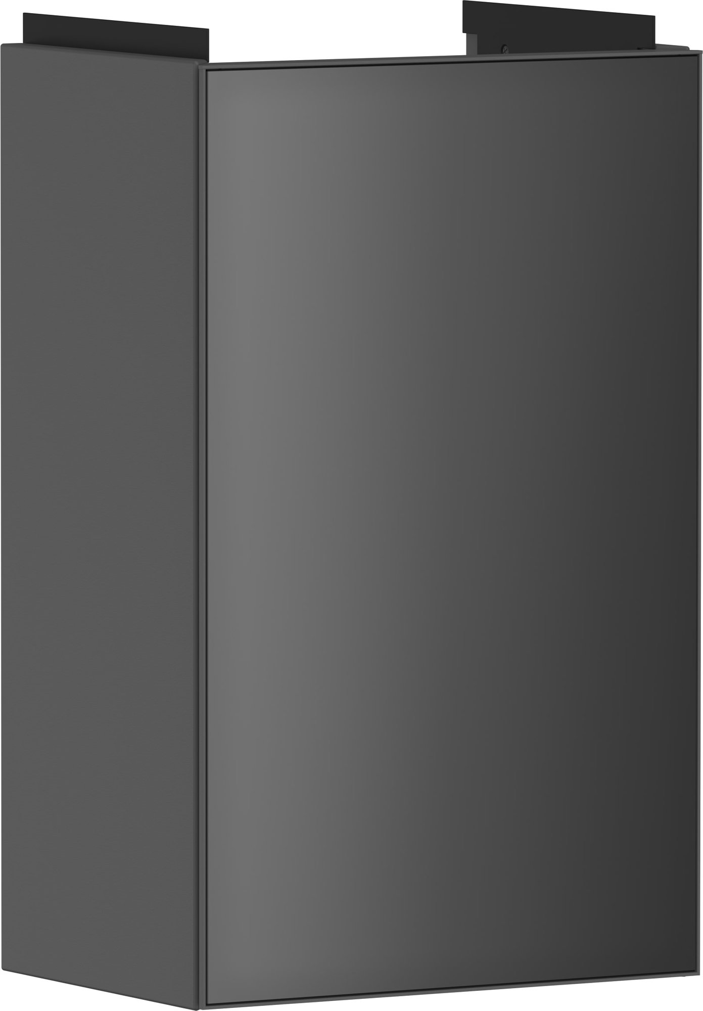 Hansgrohe Xevolos E meubel Slate Matt Grey 340/245 fontein, scharnier links