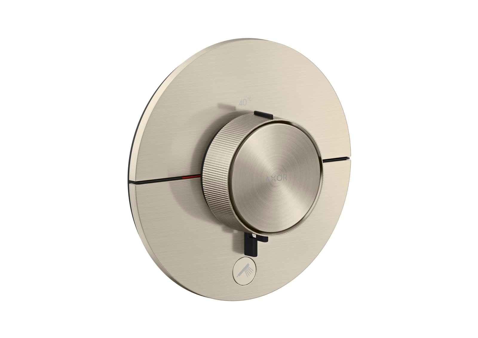 AX ShowerSelect ID thermostaat afbouwdeel Highflow 1F rond BN