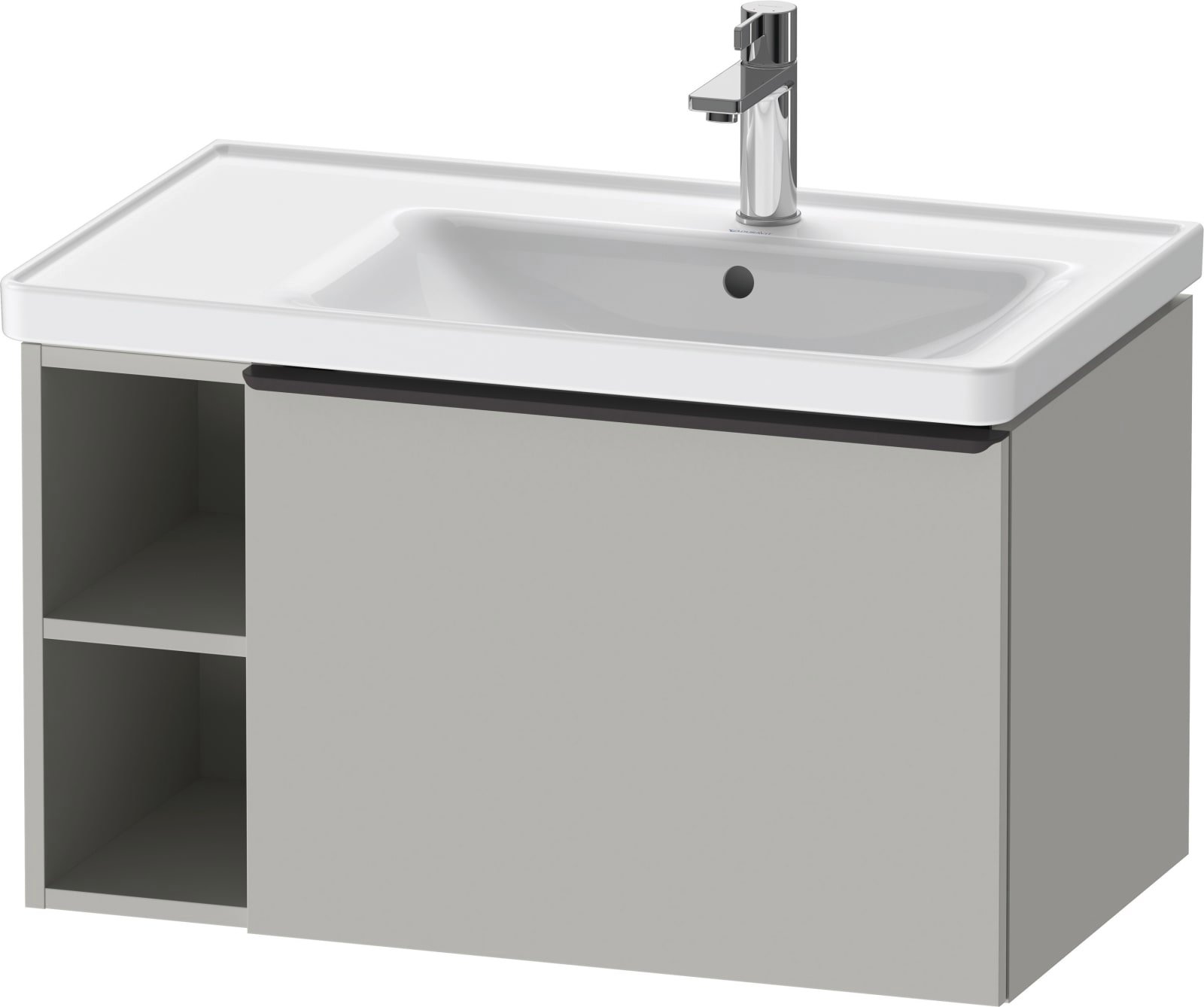 D-Neo Wastafelonderbouw hangend Betongrijs Mat (1200899210)