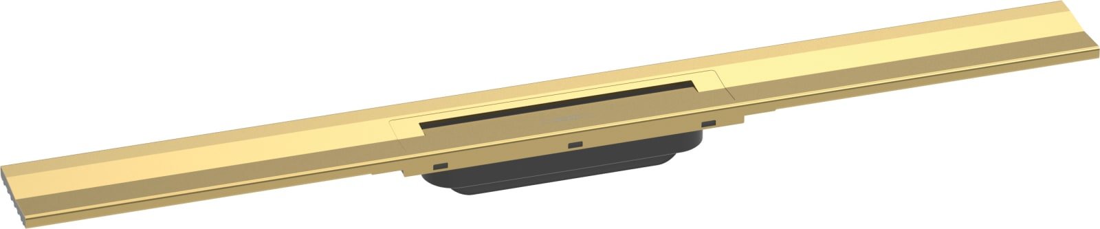Hansgrohe RainDrain Flex rechte douchegoot 800 inkortbaar wandmontage Polished Gold Optic