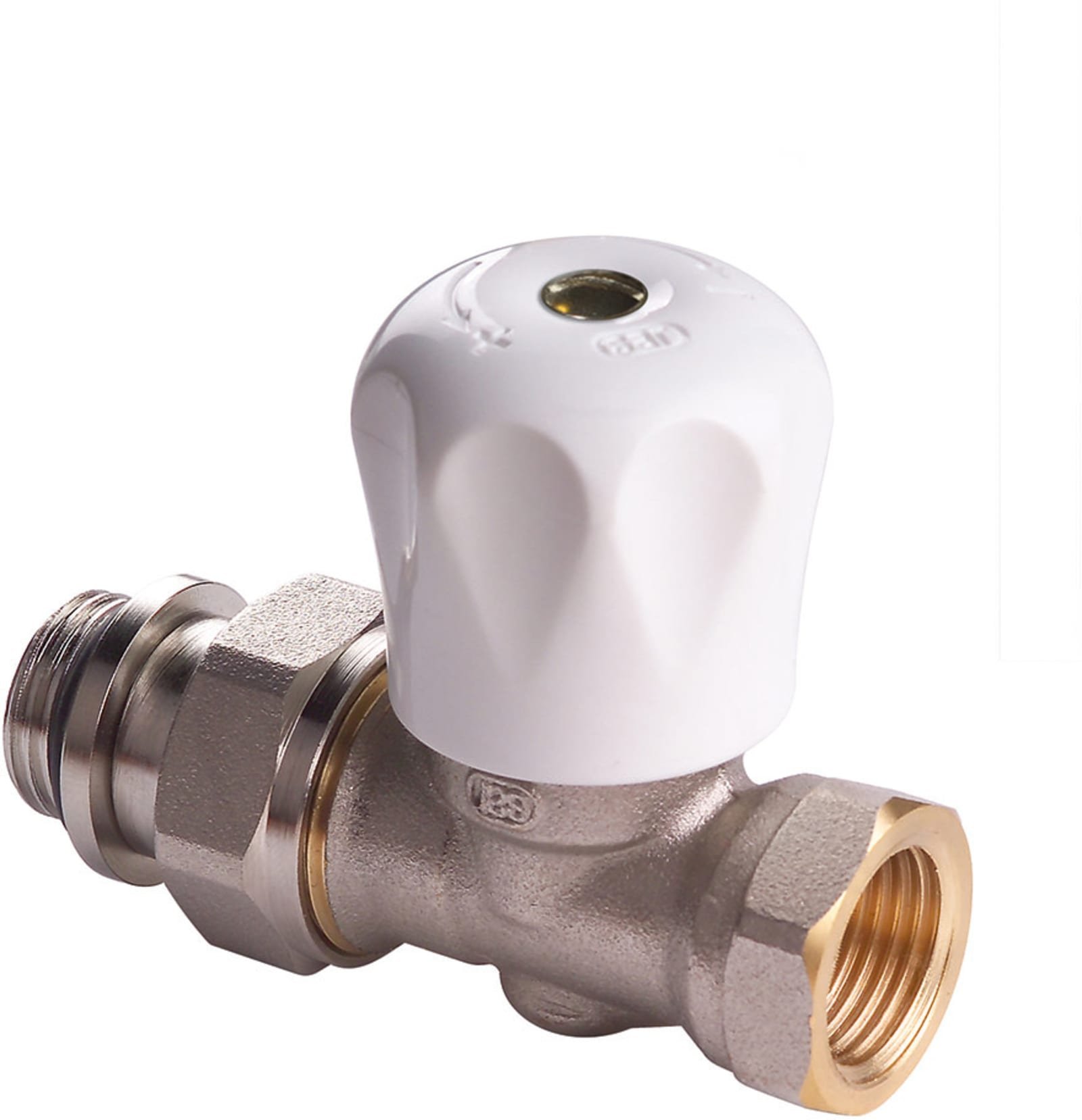Comap UniverSAR handbediende radiatorkraan type 449. 1/2" Recht