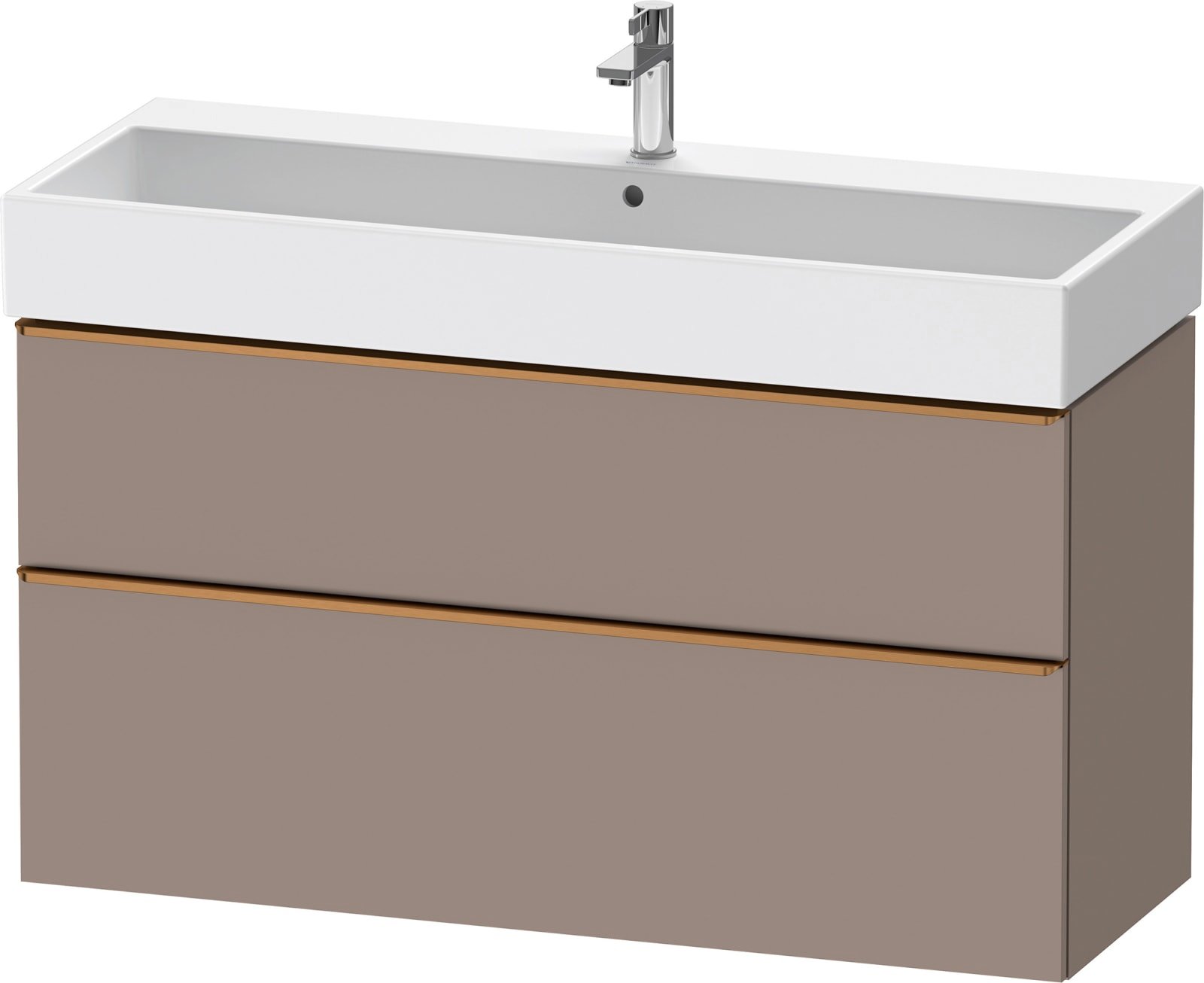 D-Neo Wastafelonderbouw hangend Basalt Mat (1200896703)