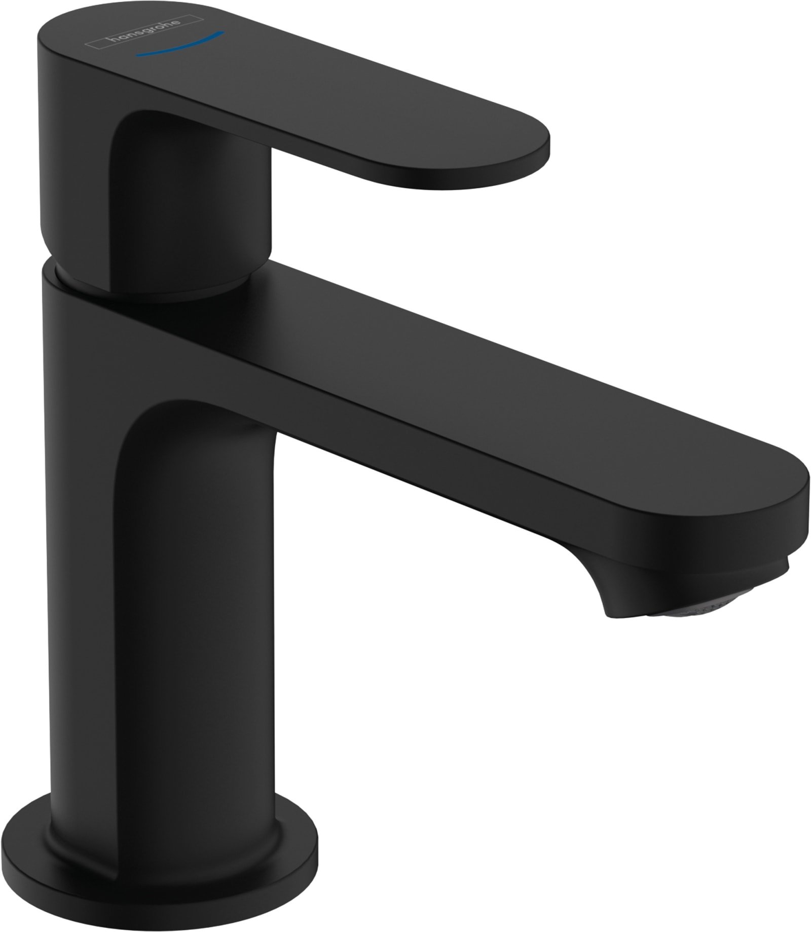 Hansgrohe Rebris S toiletkraan 80 voor koud water zonder afvoer, mat zwart