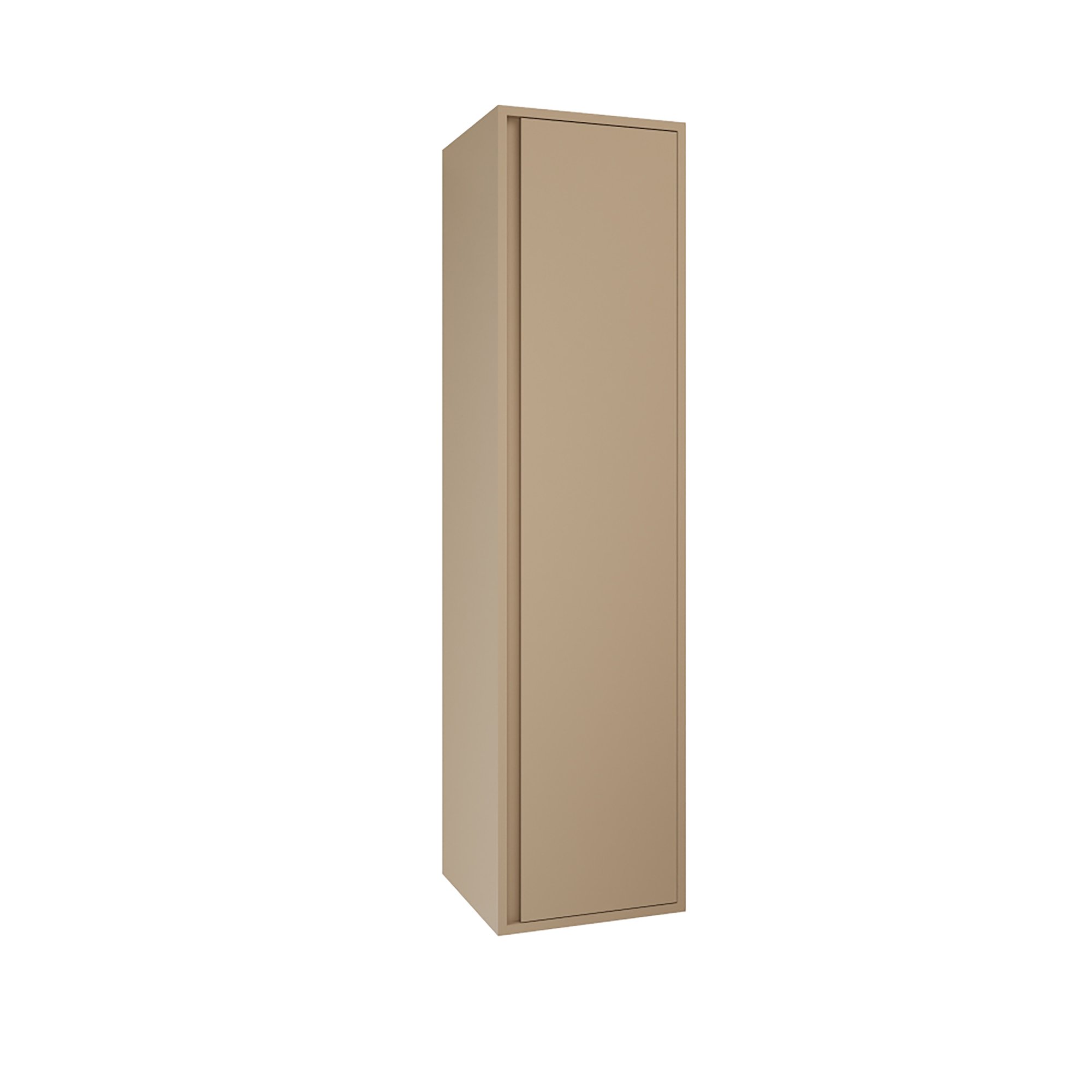 ALONI SALLY KOLOMKAST - 1 DEUR - GREEPLOOS  - SOFTCLOSE - OMKEERBAAR - 40X160X40 CM - ZAND