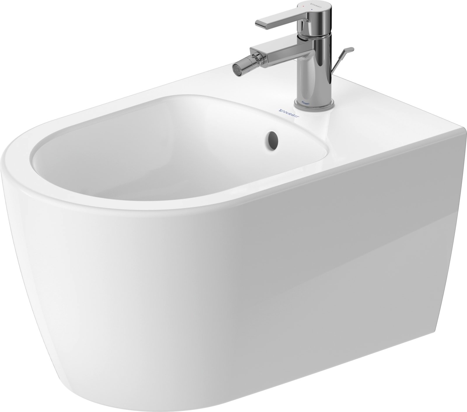 ME by Starck Wandbidet Wit Zijdemat 540 mm