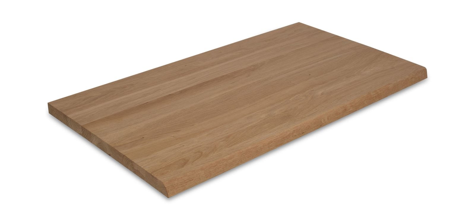 Blue Label Hylde eikenhouten wastafelblad 90x45x3 cm, exclusief beugels