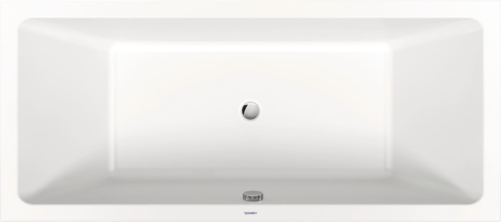 Duravit Duravit No.1 Bad  1800x800 mm Wit, Inbouw, materiaal: Sanitair acryl, rechthoekig, aantal rugsteunen: 2, positie afvoer: mid