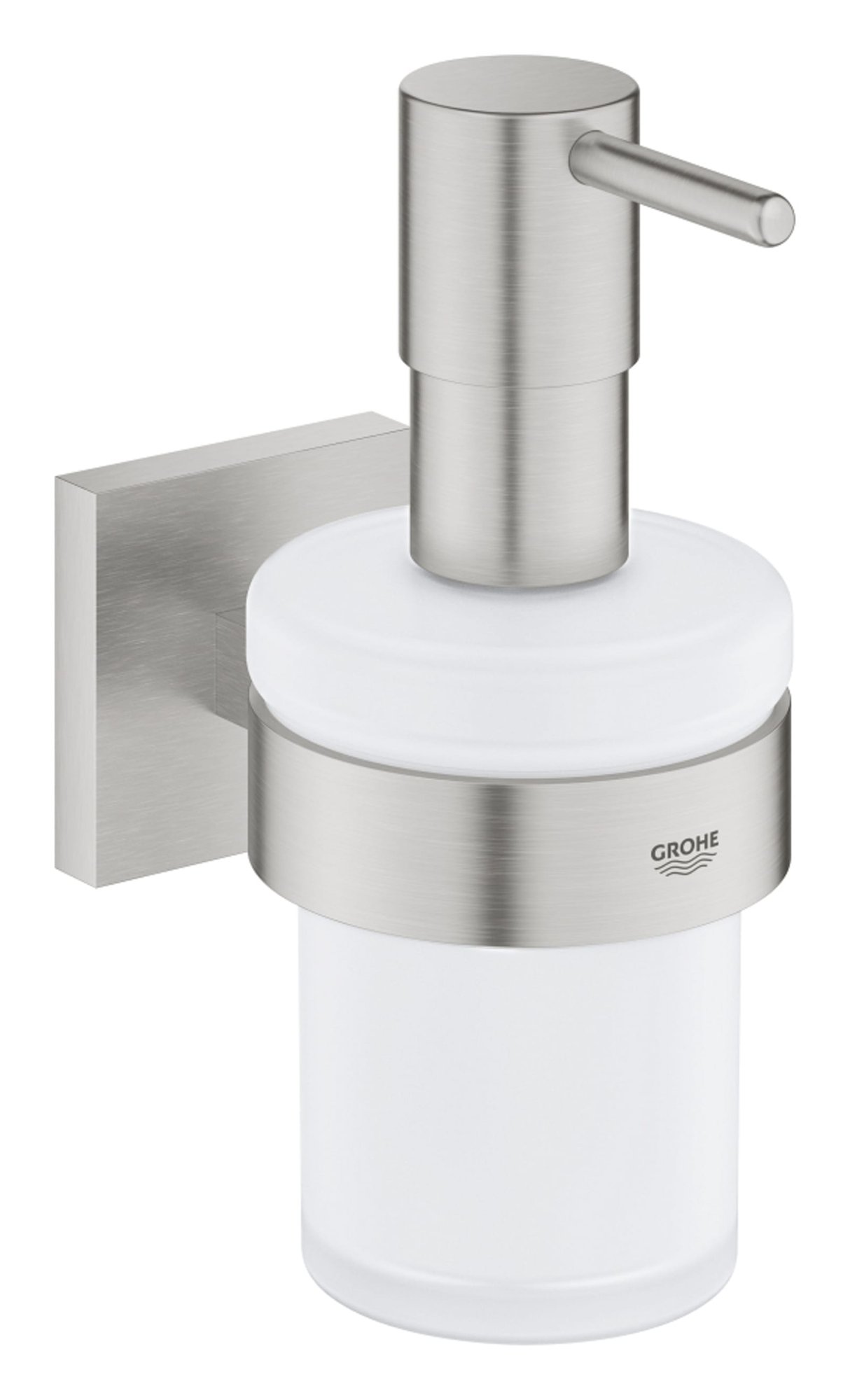Grohe Start Cube zeepdispenser met houder, rvs